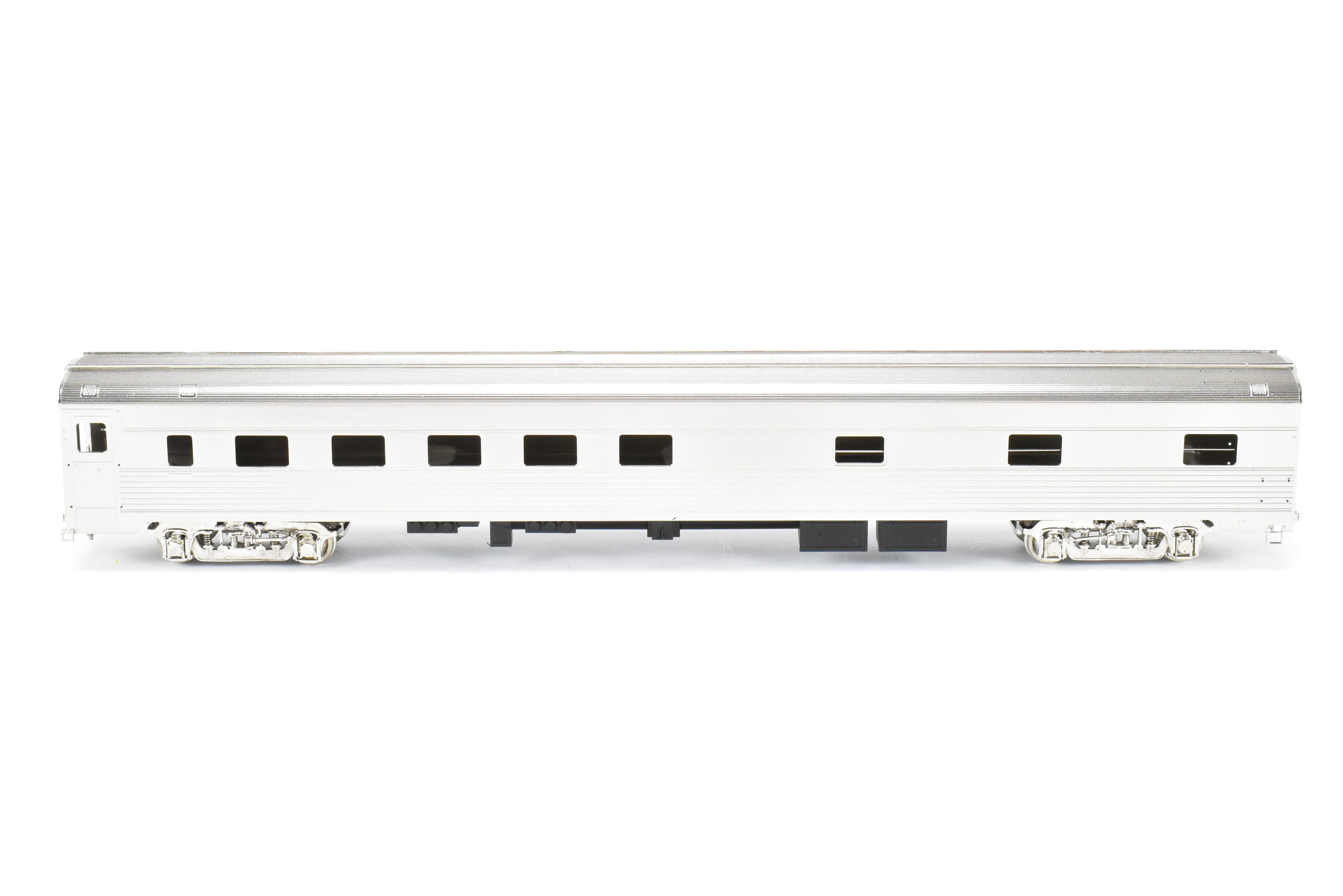 HO Scale Brass Train Model - Amtrak Budd 10 RMT - 6DBR Pacific Series Sleeper Heritage HEP Version by Cascade Models