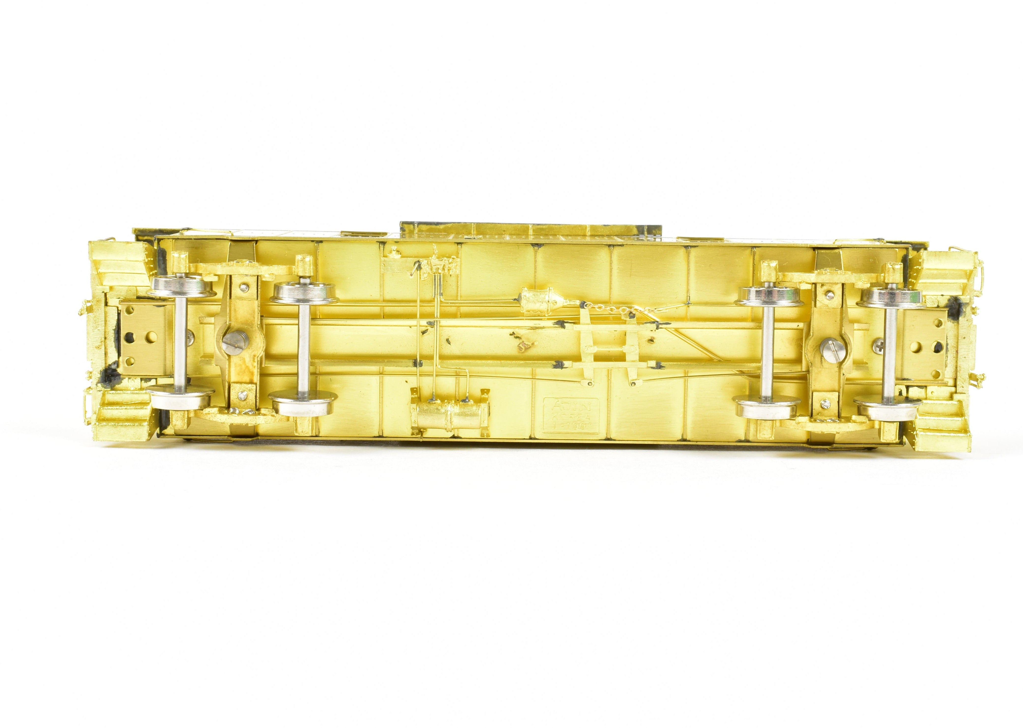 HO Scale Brass Canadian Pacific Steel Streamlined Centered Cupola Caboose Model by Overland Models, Inc. (OMI)