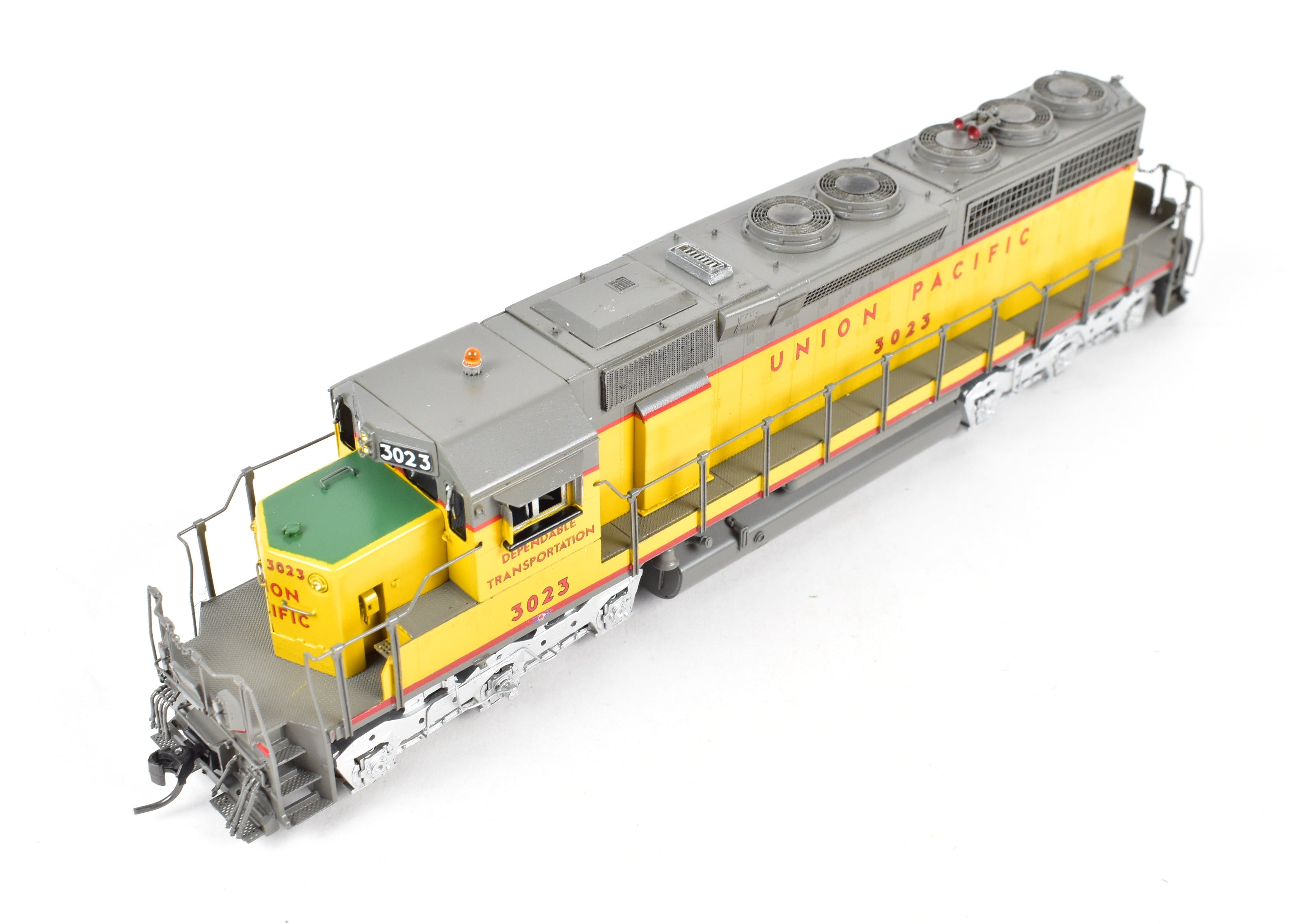 HO Scale Brass UP Union Pacific EMD SD40 Low Hood Custom Painted #3004 by Overland Models