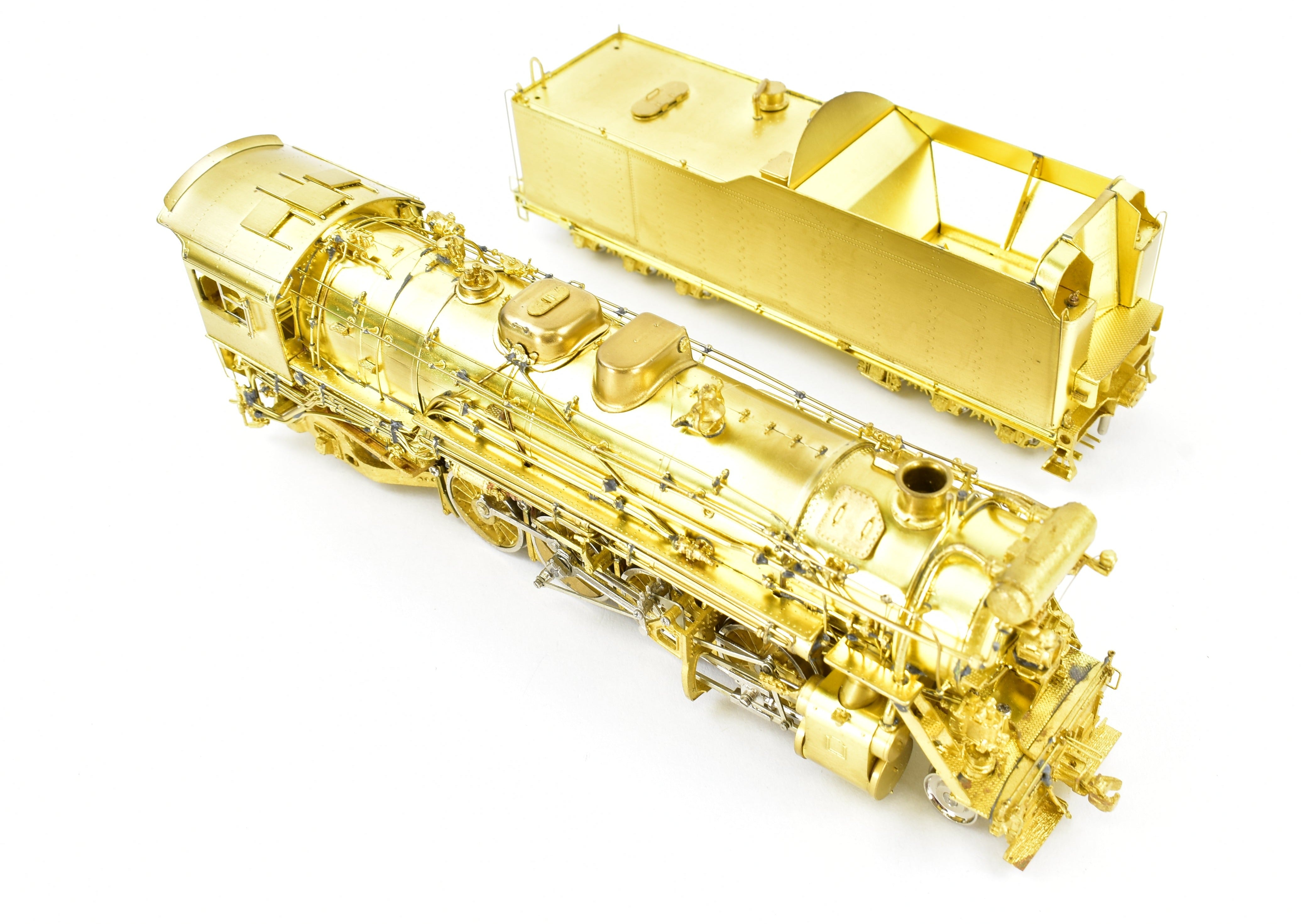 HO Scale Brass OMI - Overland Models New York Central H-10a 2-8-2 Elesco Feed Water Heater Model Train
