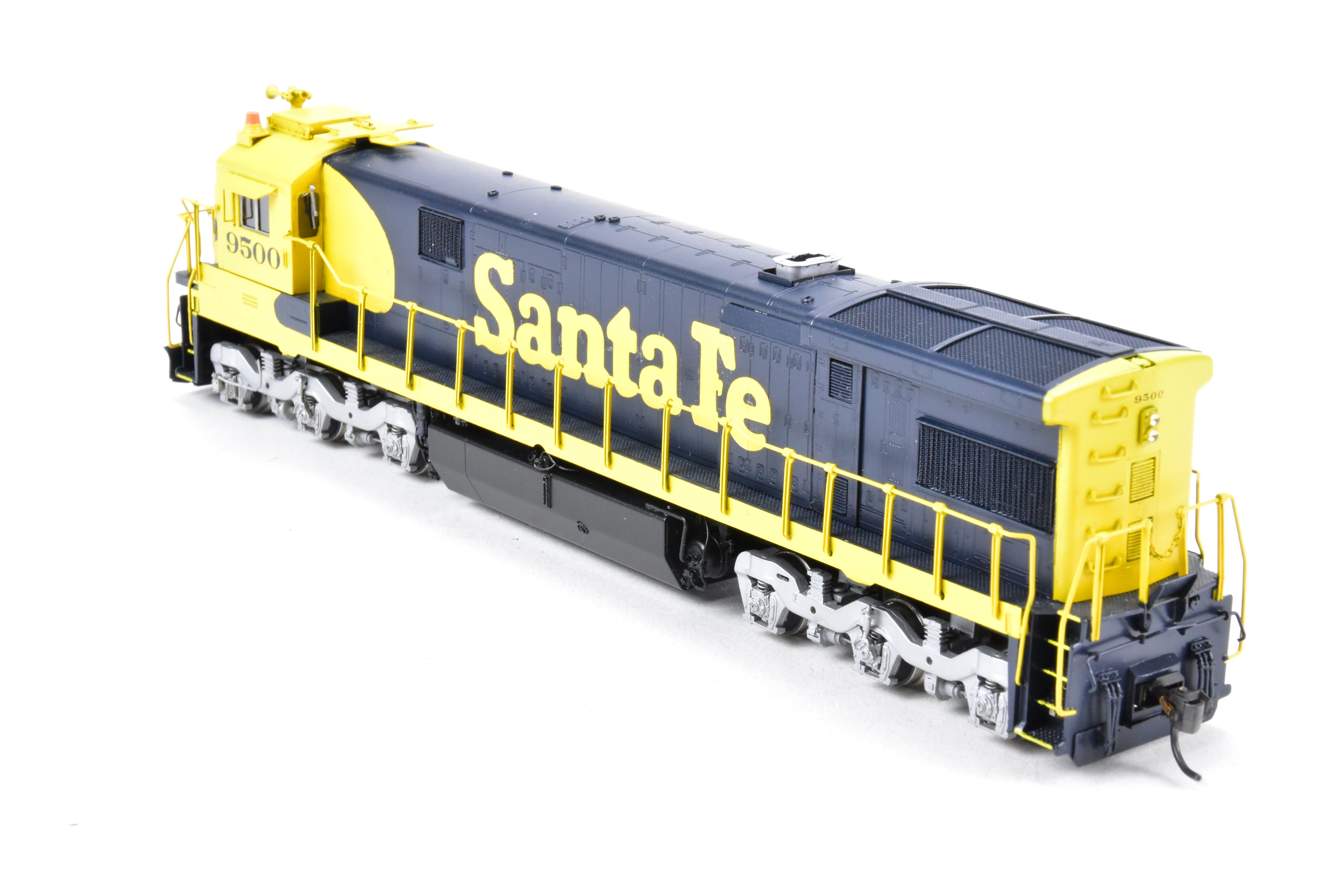 HO Scale Brass Model Train Engine - Overland Models, Inc. ATSF - Santa Fe GE U36C Rebuilt CP No. 9500 by Ajin Precision