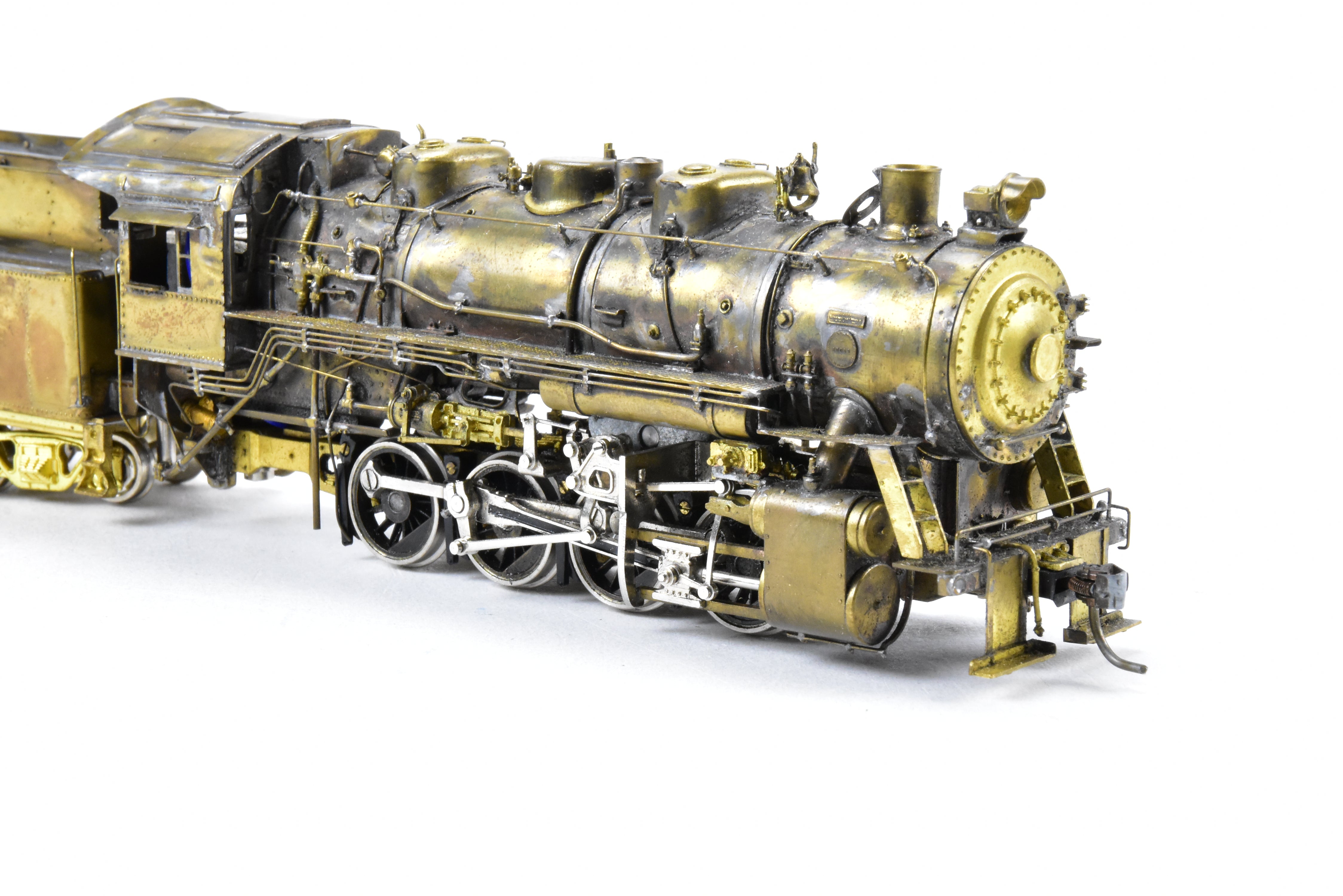 Exquisite HO Scale Brass Custom Model of Missouri Pacific 0-8-0 No. 9701 Scratch Built by Joe G. Collias - One-of-a-Kind Collector's Item
