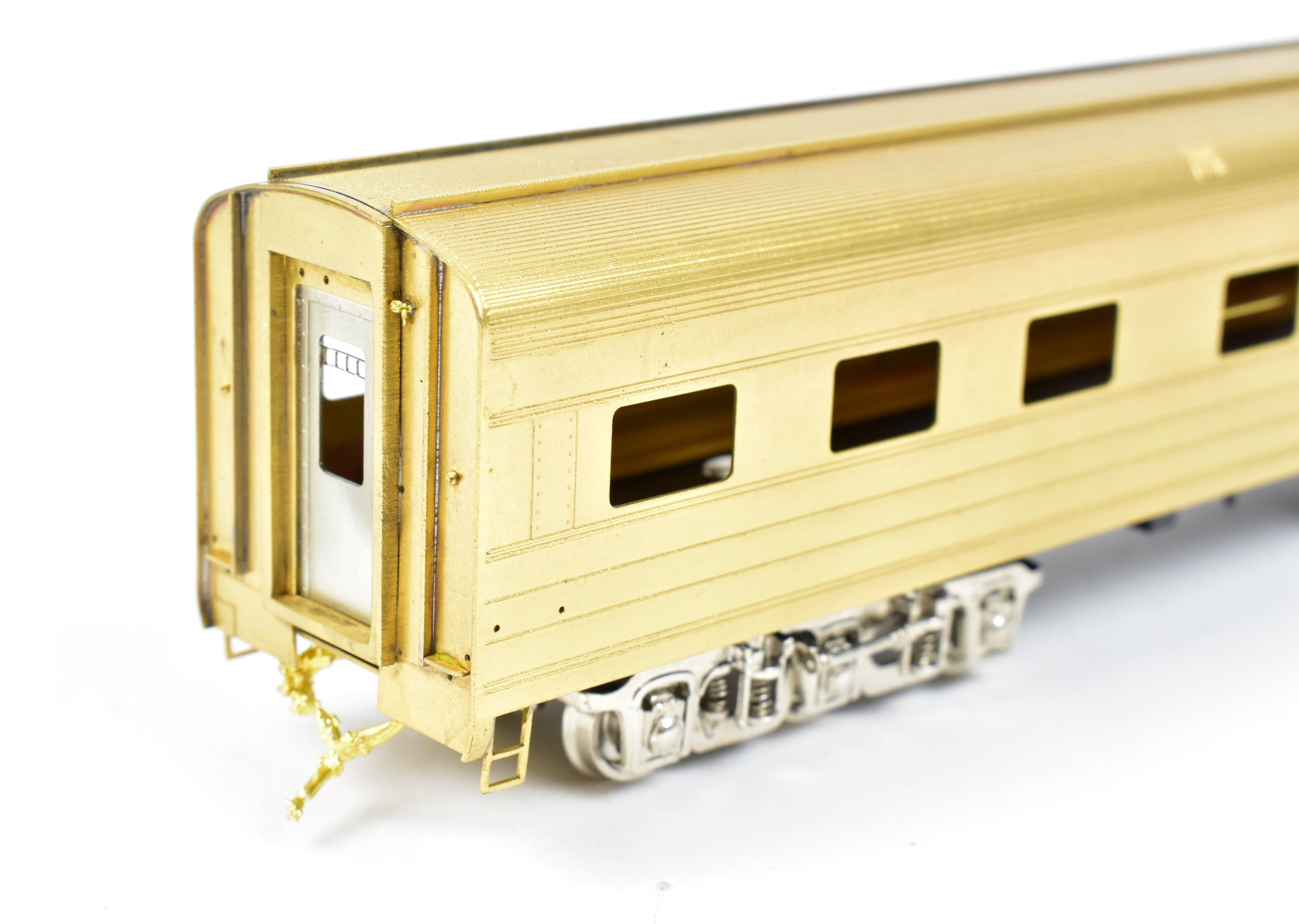 HO Scale Brass Cascade Models Missouri Pacific 10 Roomette 6 Double Bedroom Budd Sleeper Train Cars (Nos. 616 - 621) for Model Train Enthusiasts