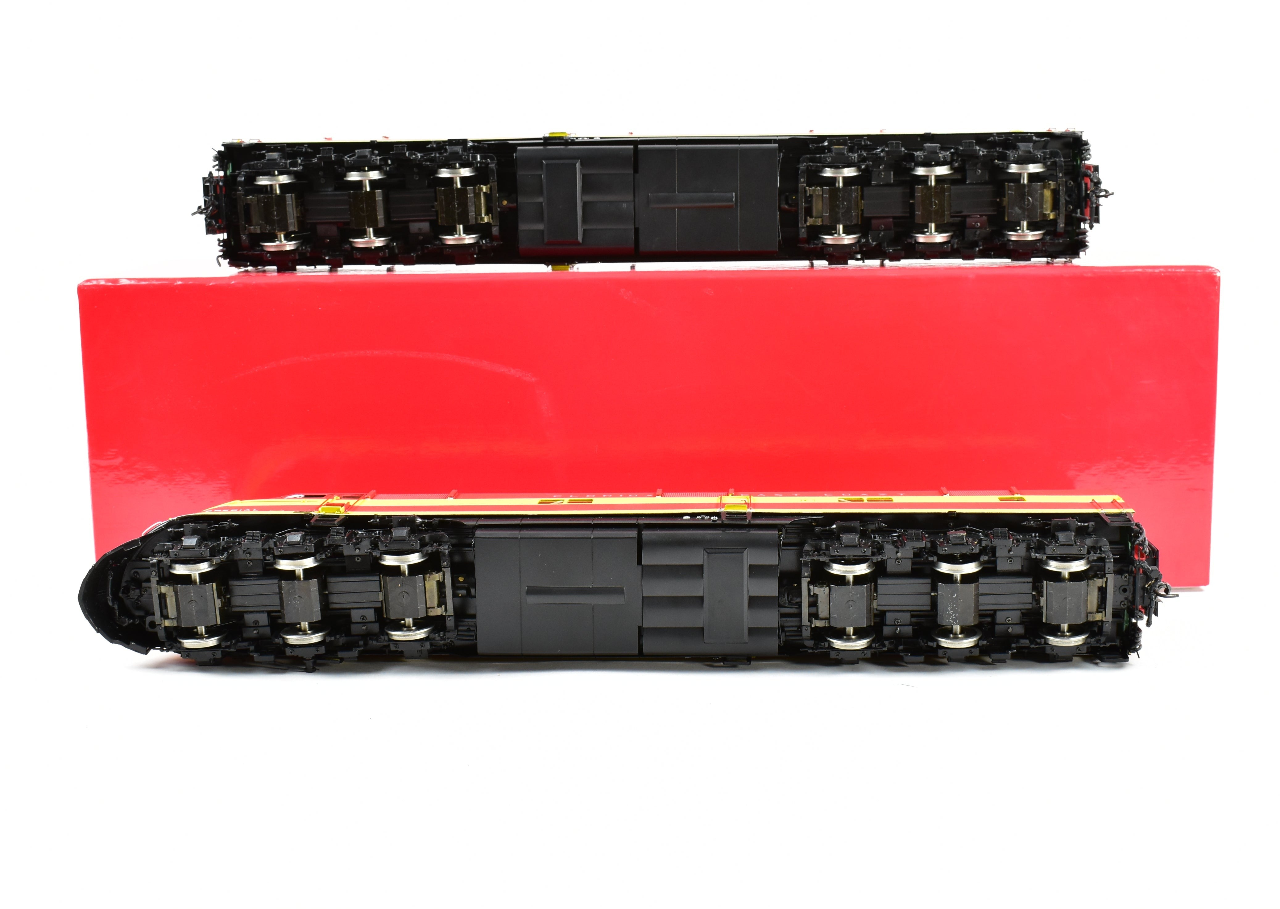 O Scale Brass Key Model Imports FEC EMD E6A/B Set No. 1005-A&B Factory Painted