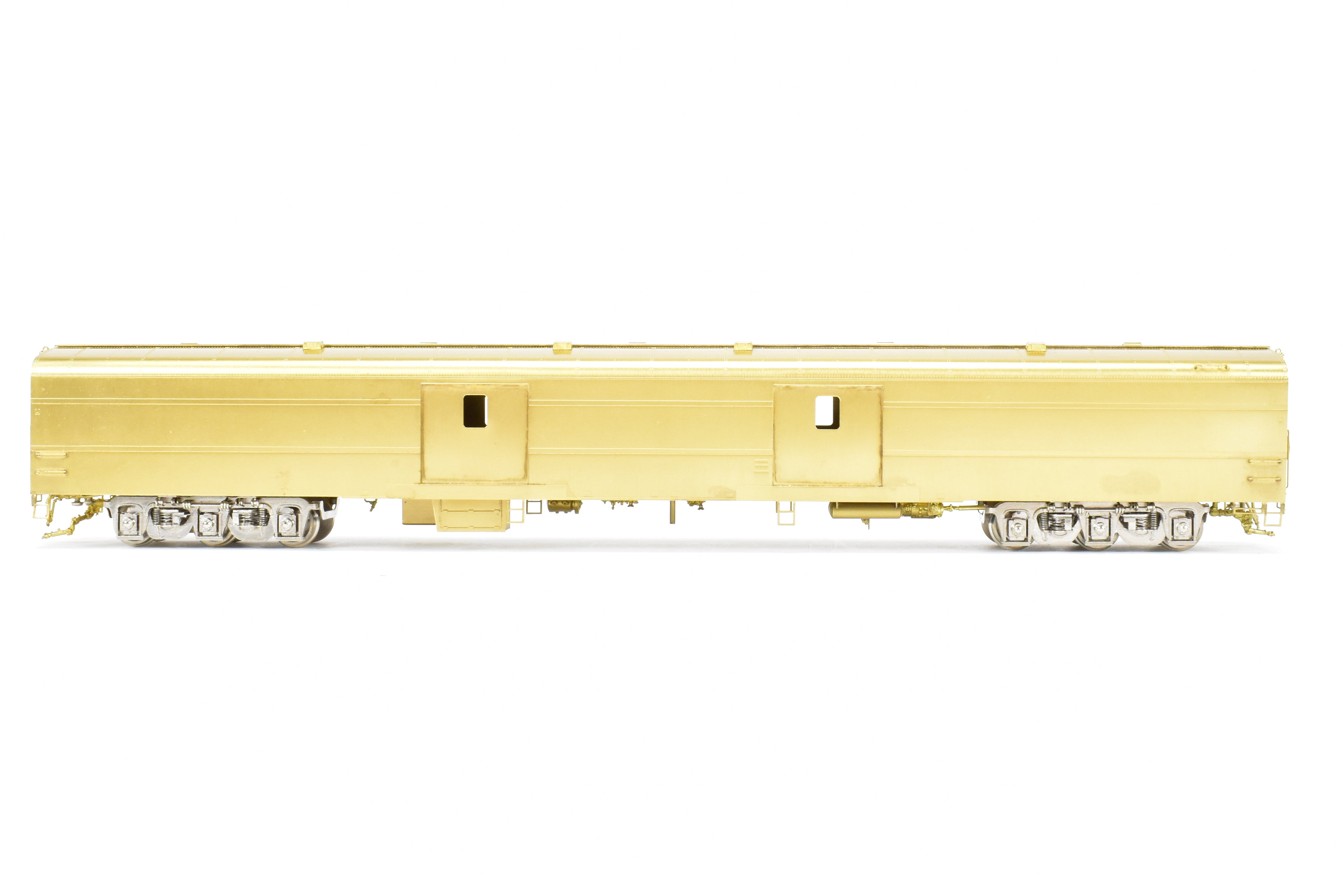 HO Scale Brass UP Union Pacific 1954 ACF Baggage Cars 5631 - 5638 with Roof Vents