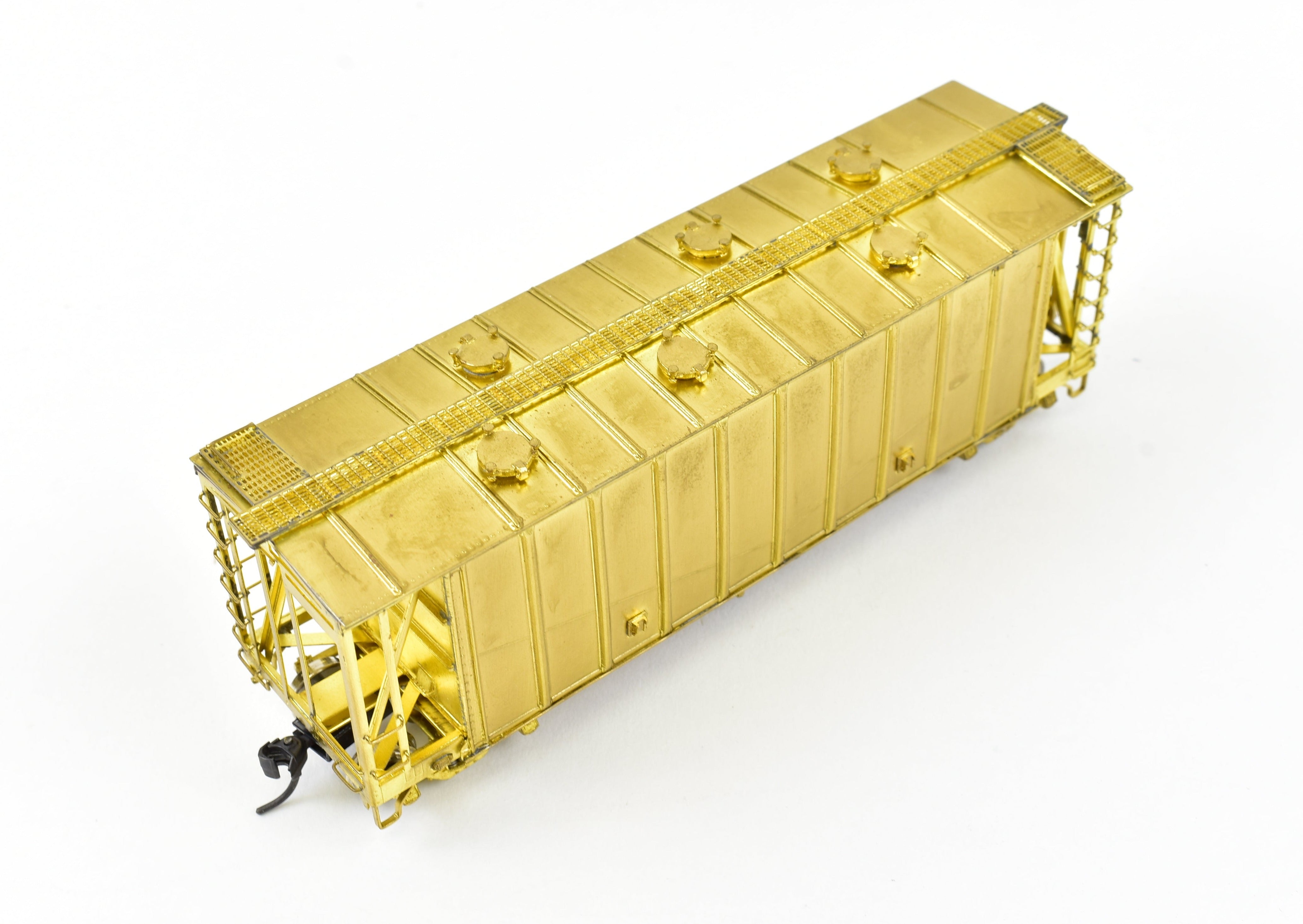 HO Scale Brass Airslide Covered Hopper Model by Overland Models, Inc. for Various Roads
