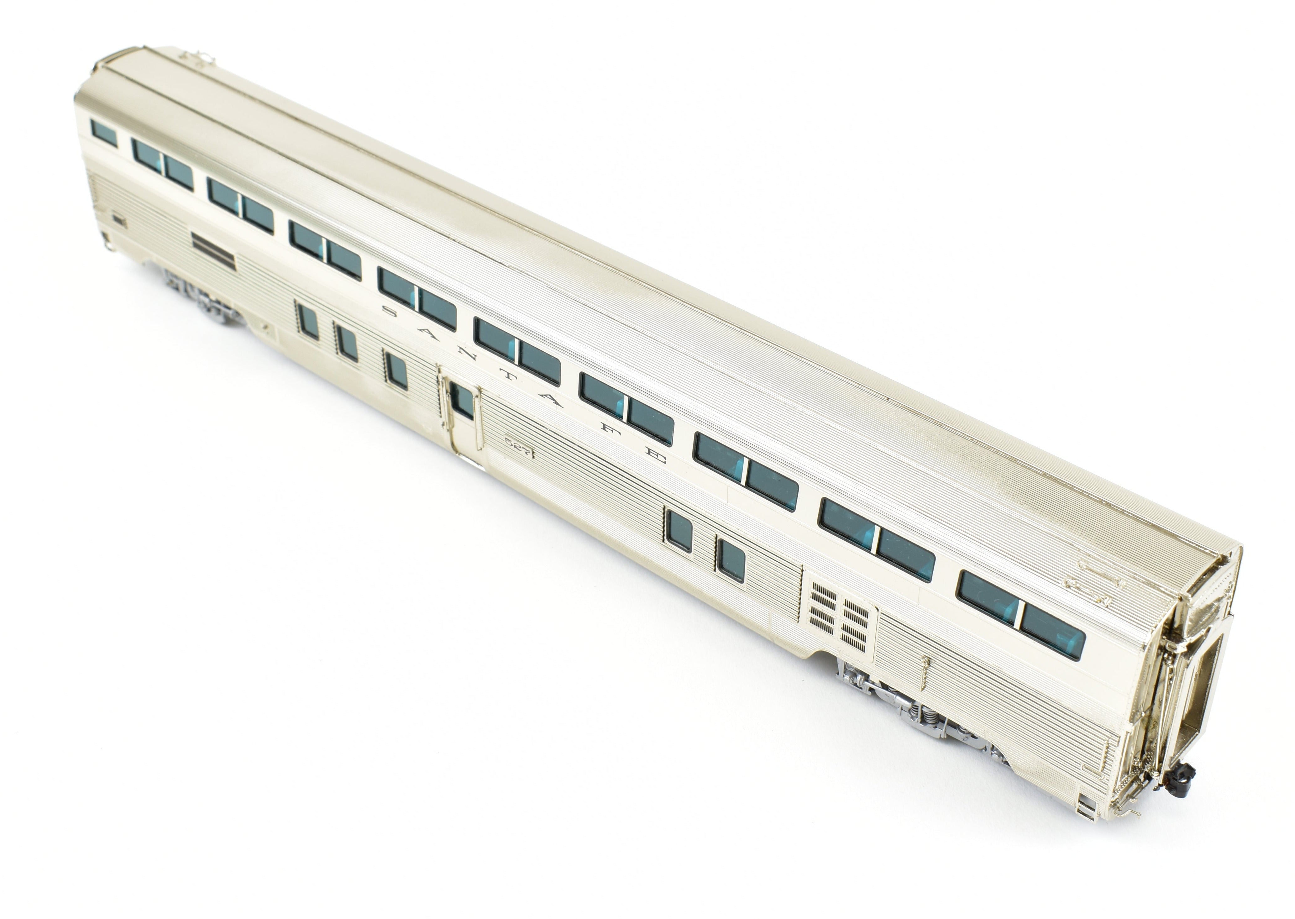 HO Scale Brass ATSF Santa Fe Hi-Level Chair Car #527 by Overland Models