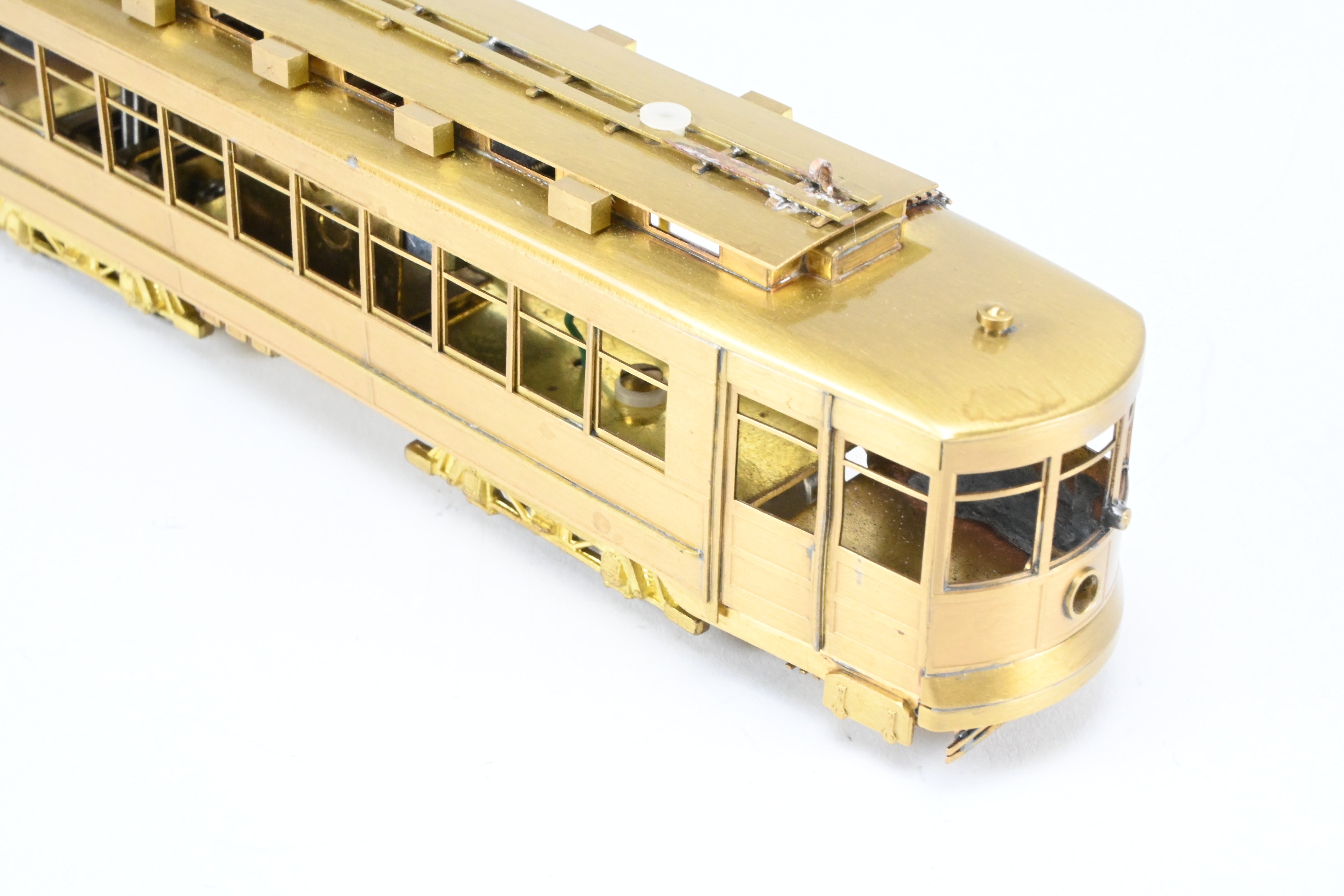 High - Quality HO Scale Brass Chicago Surface Lines Pullman Car Model - Fairfield Models 343 CSL