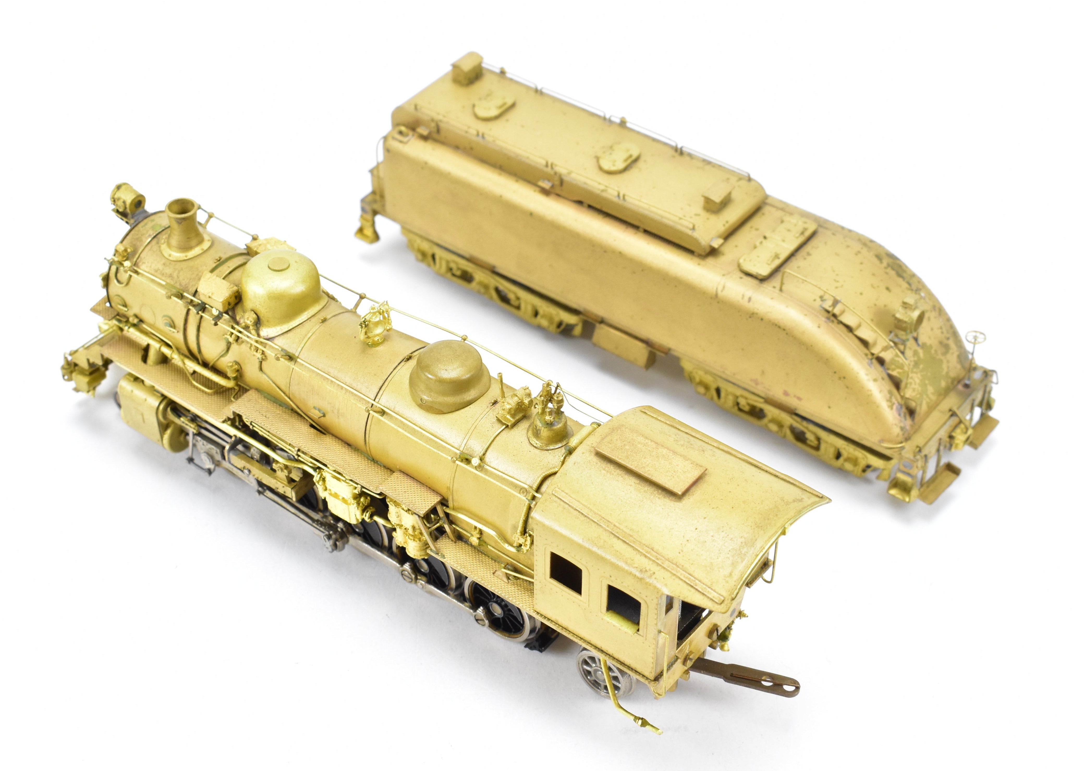 HO Scale Brass Model Train by Westside Model Co., Representing ATSF - Santa Fe 1600 Class TTT 2 - 10 - 2, Complete with REBOXX Box and Foam