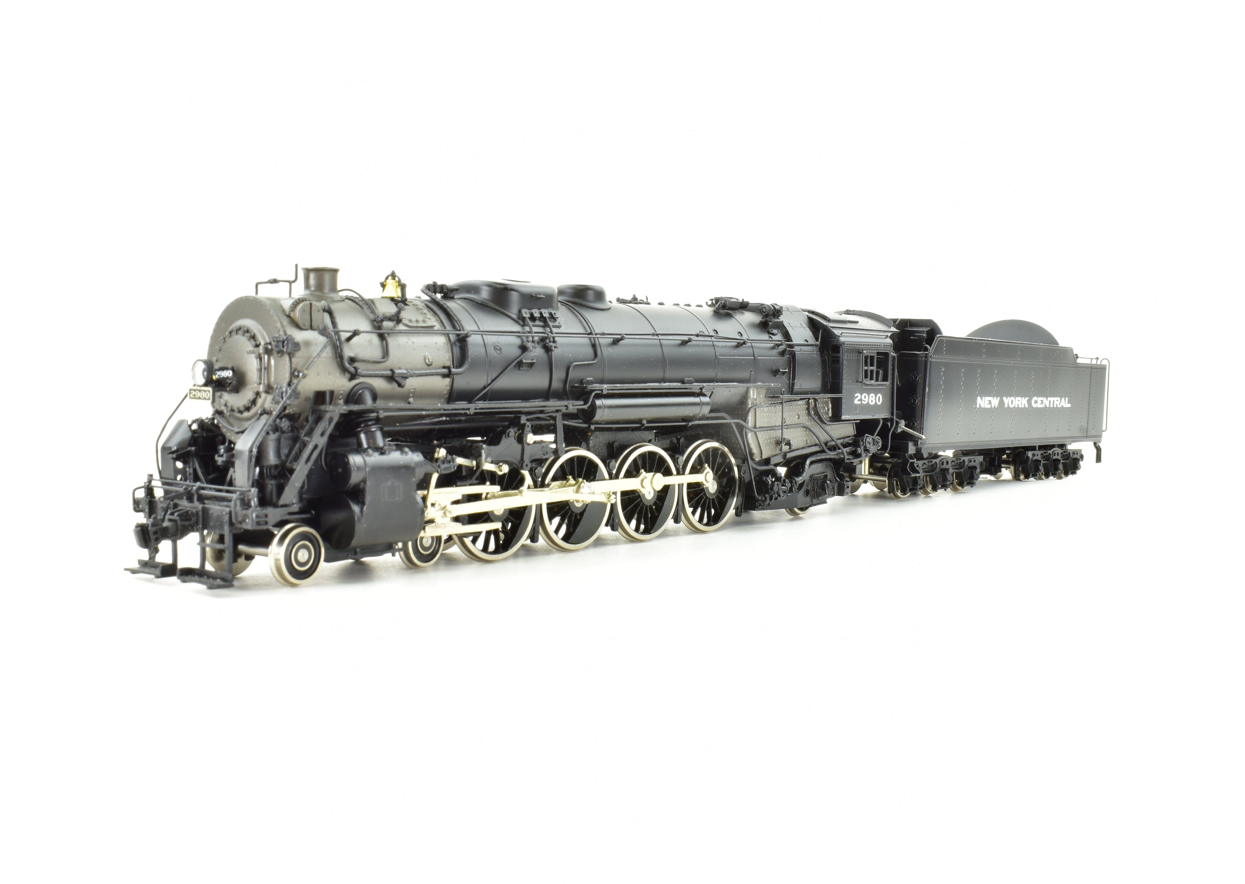 1989 HO Brass Key Imports NYC New York Central L-2d 4-8-2 Mohawk #2980