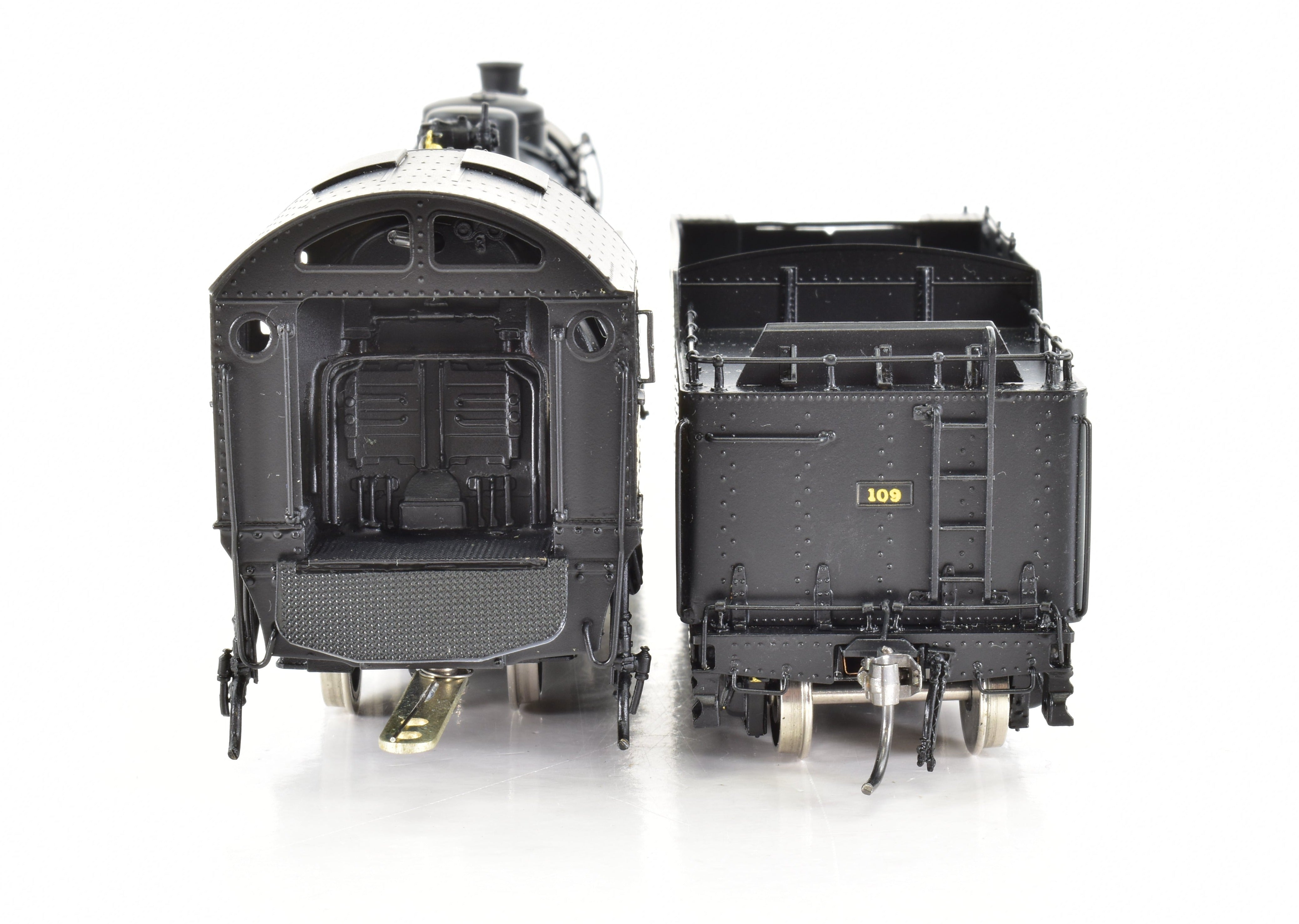 HO Scale Brass Model Train - Overland Models Reading G1Sa 4-6-2 FP Steam Locomotive No. 109