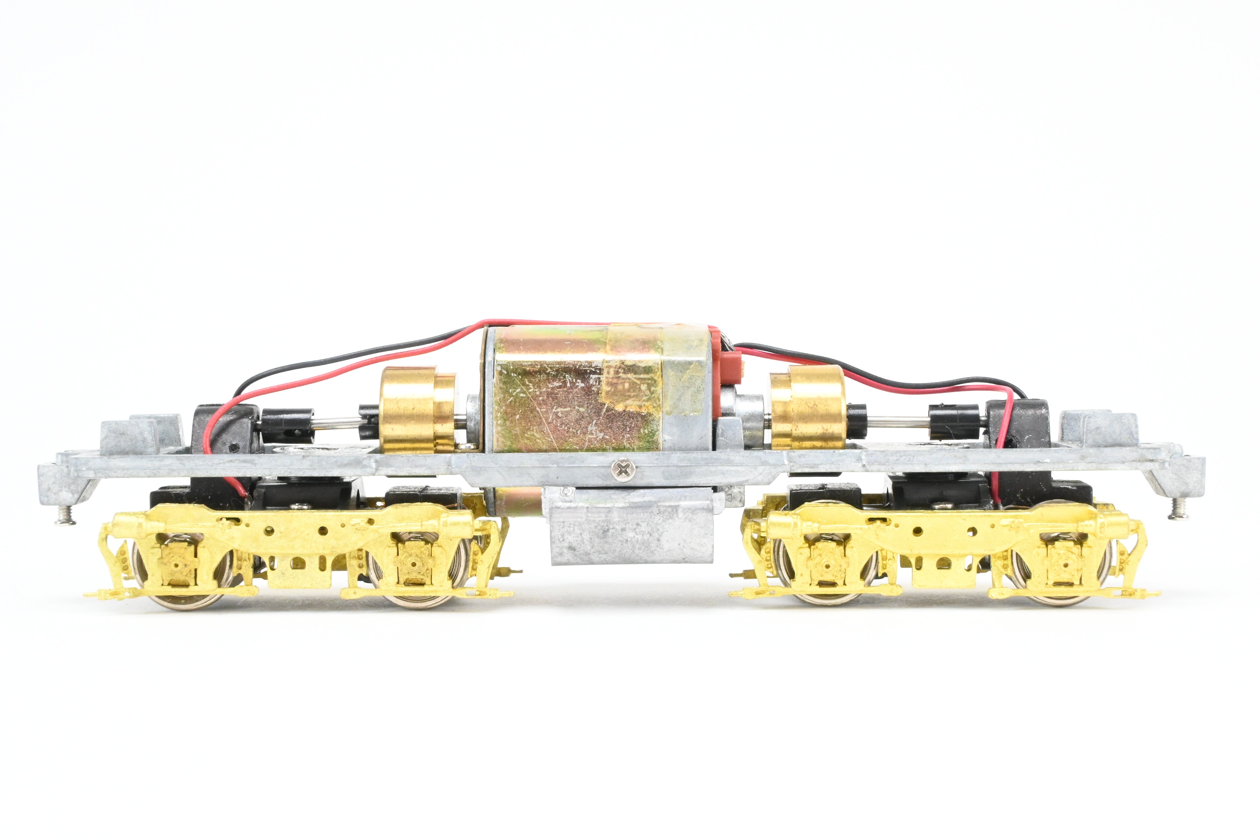 HO Scale Brass OMI - Overland Models Inc. Diverse Road Drive Systems Specially Designed for Athearn EMD SW1500 Locomotives with Flexicoil Side Frames