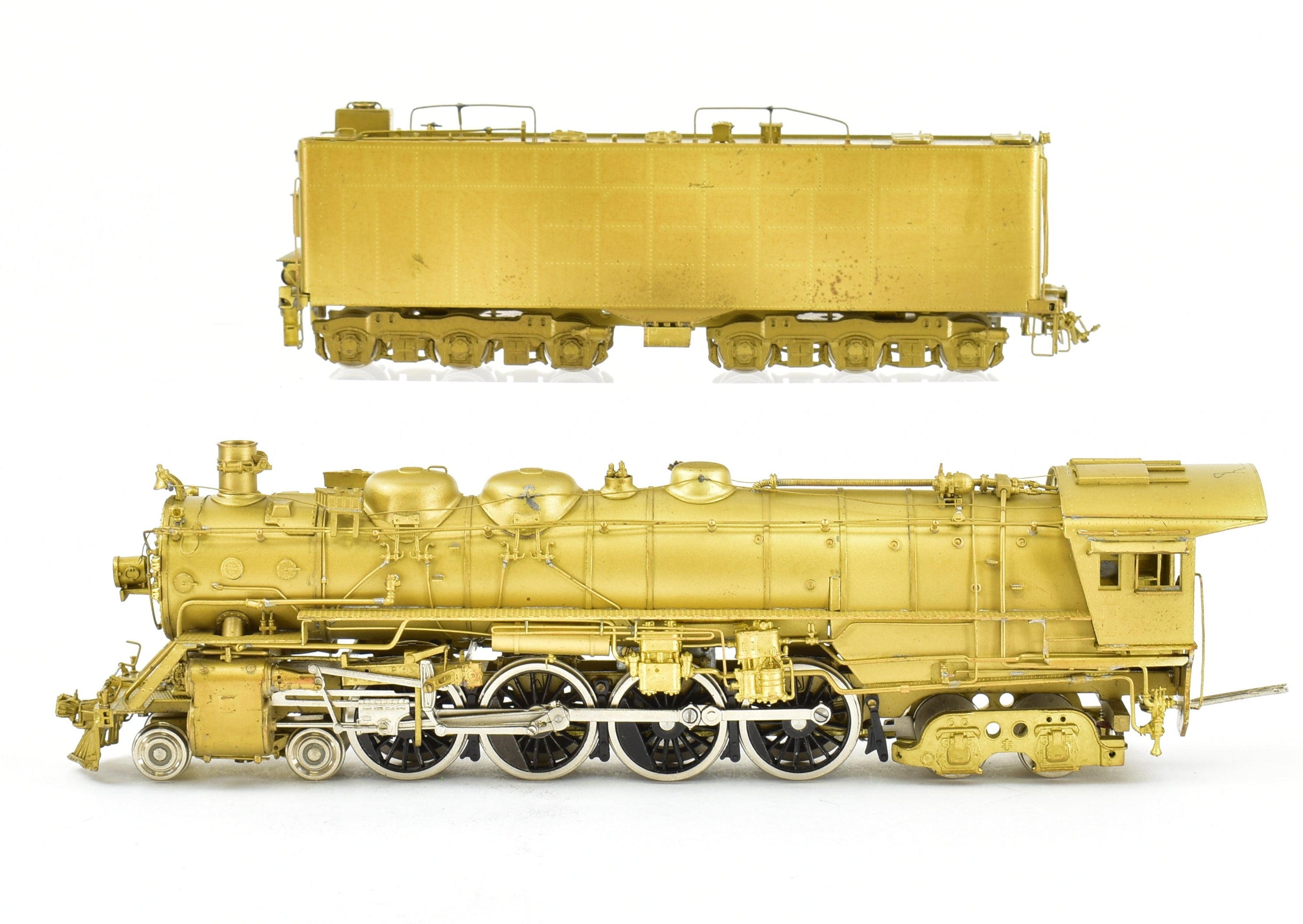 HO Scale Brass Key Imports ATSF - Santa Fe 3751 Class 4-8-4 Northern Model Train Engine