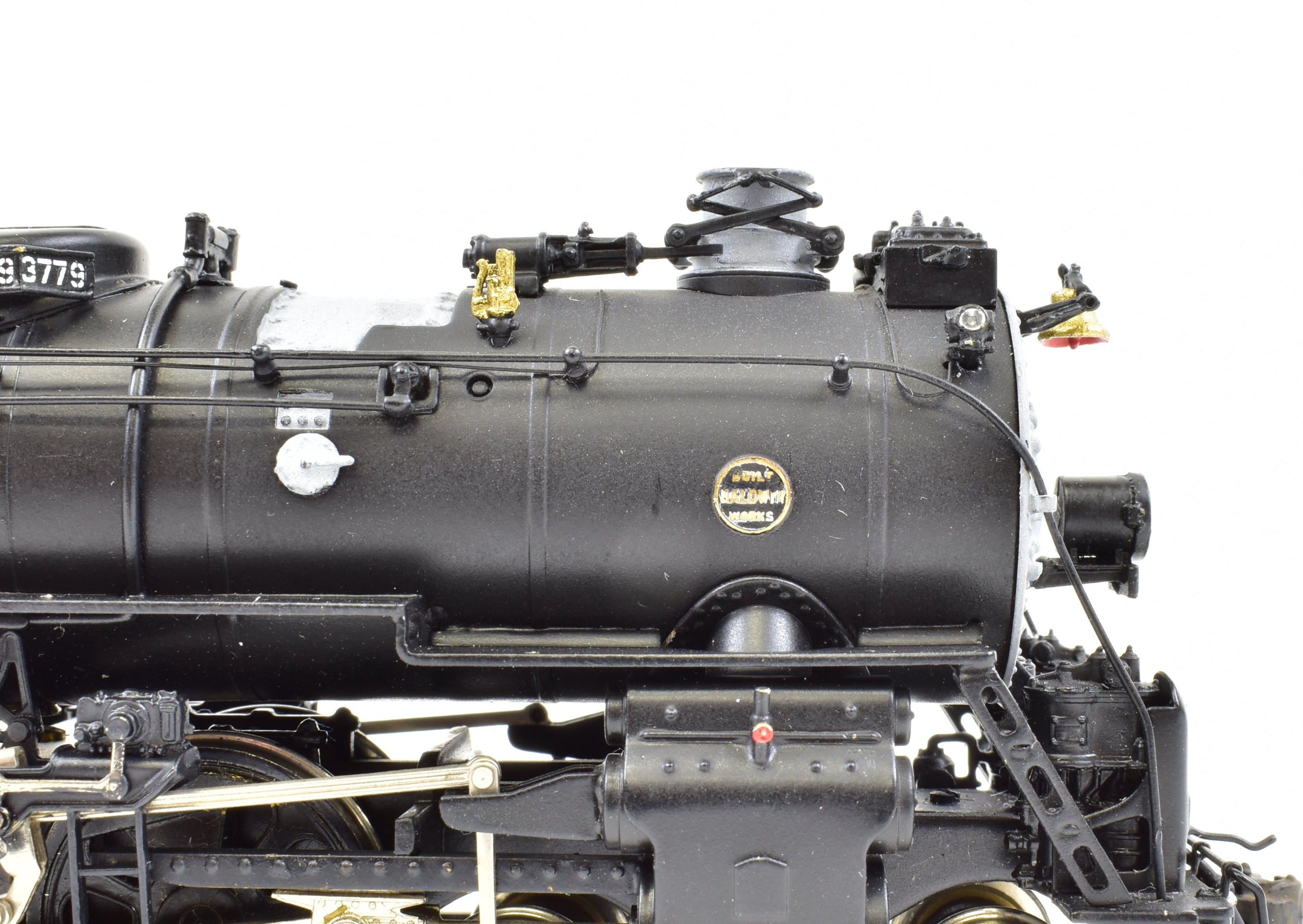 HO Scale Brass PFM - United ATSF - Santa Fe 4-8-4 Northern Steam Locomotive Model from 1981 Hi - Grade Tapered Rods Version with Custom Painting