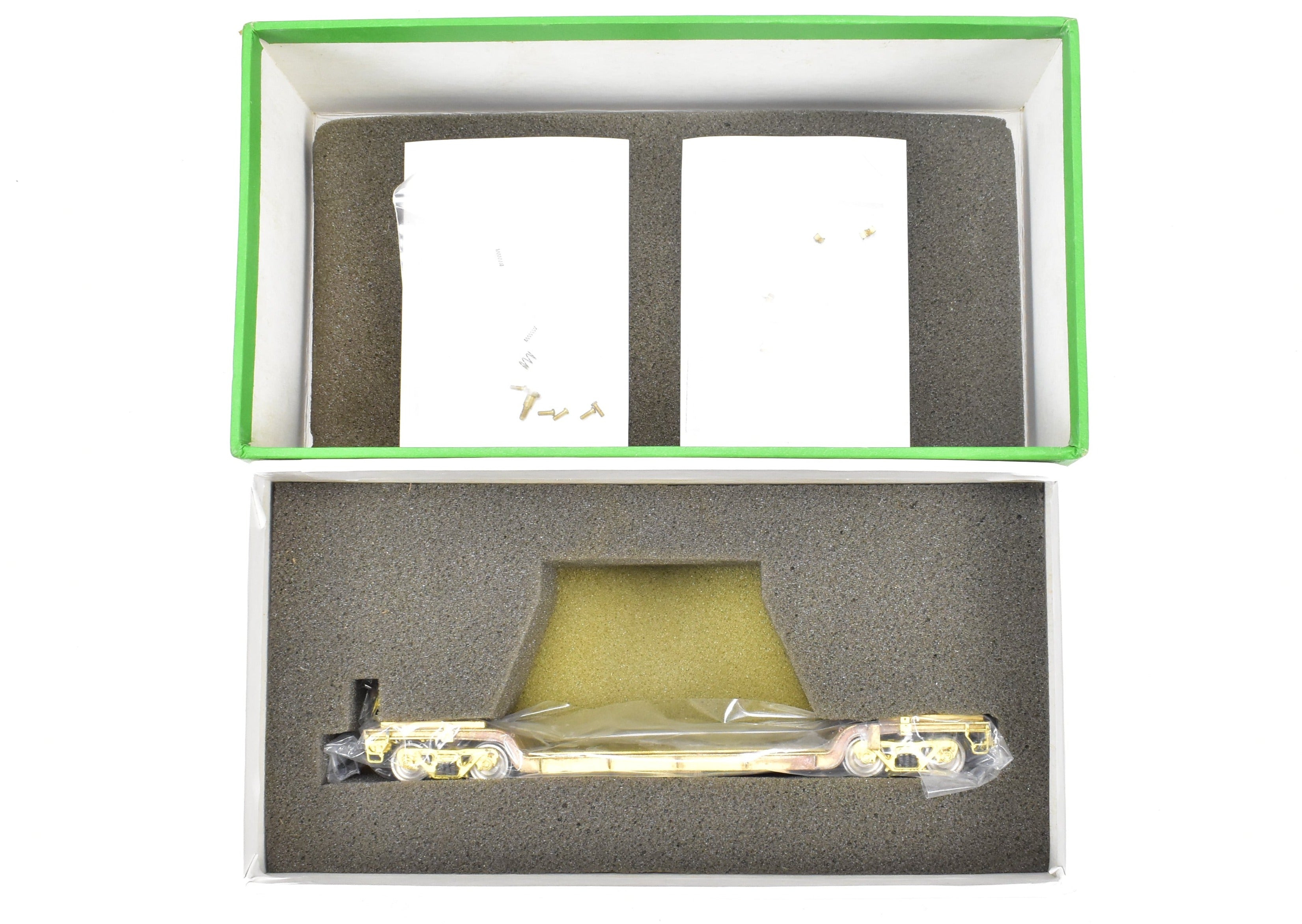 HO Brass 45' Depressed Center Flat Car by OMI - Various Roads