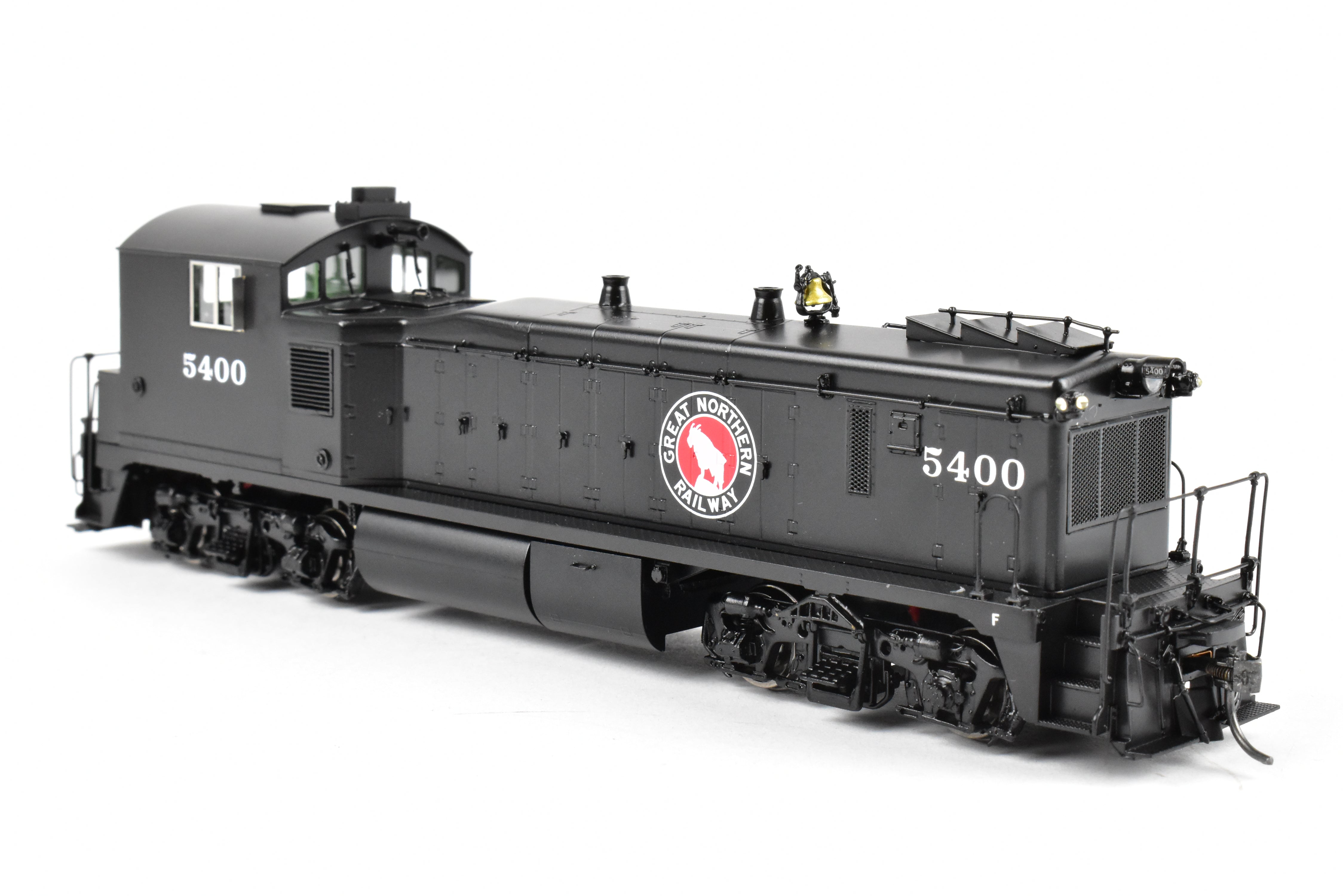 HO Scale Brass Division Point Great Northern EMD NW - 3 No.5400 As - Delivered Black w/White Chevrons