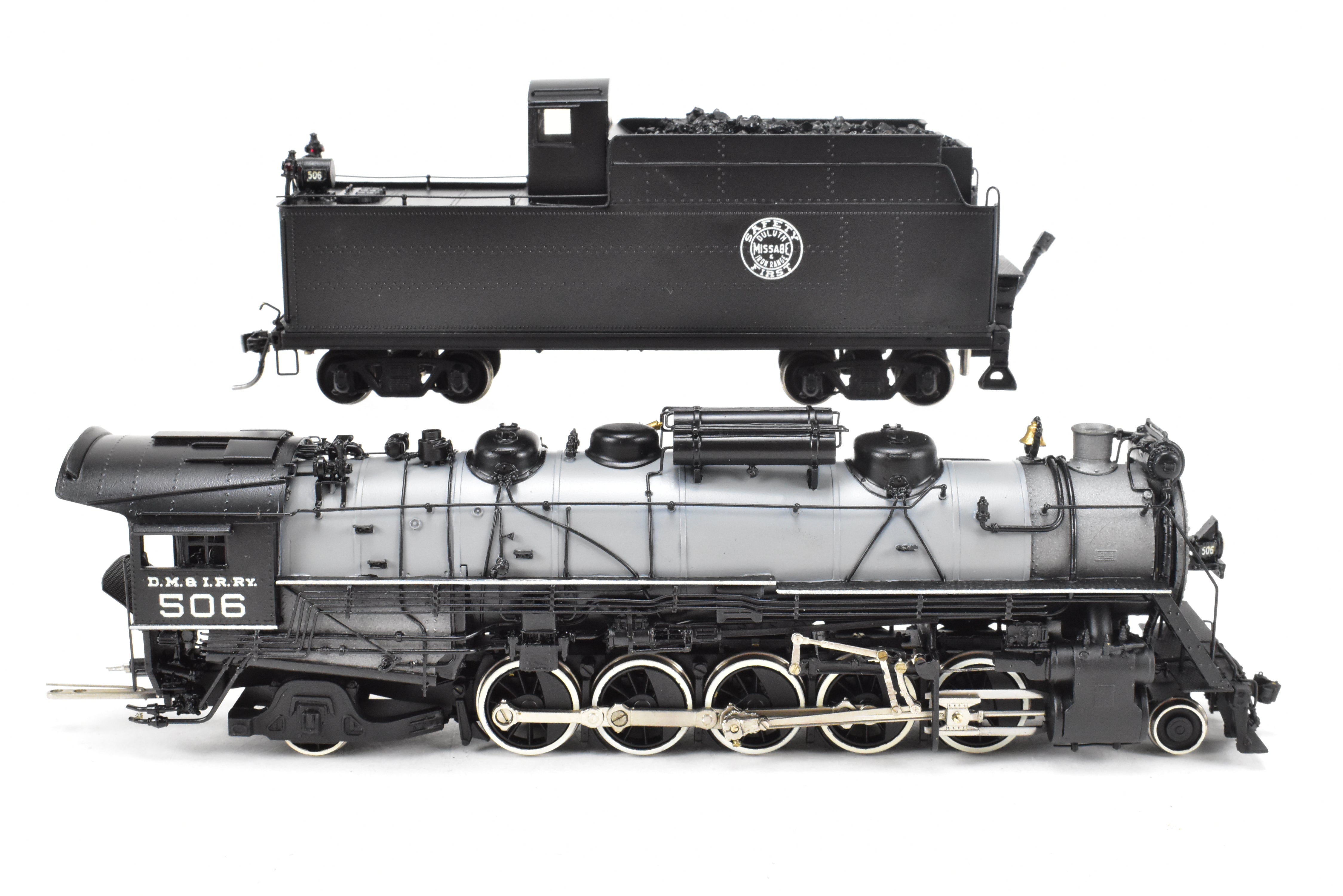 HO Scale Brass Key Imports DM&IR 2-10-2 Santa Fe Class E-1 Pro Painted Locomotive No. 506