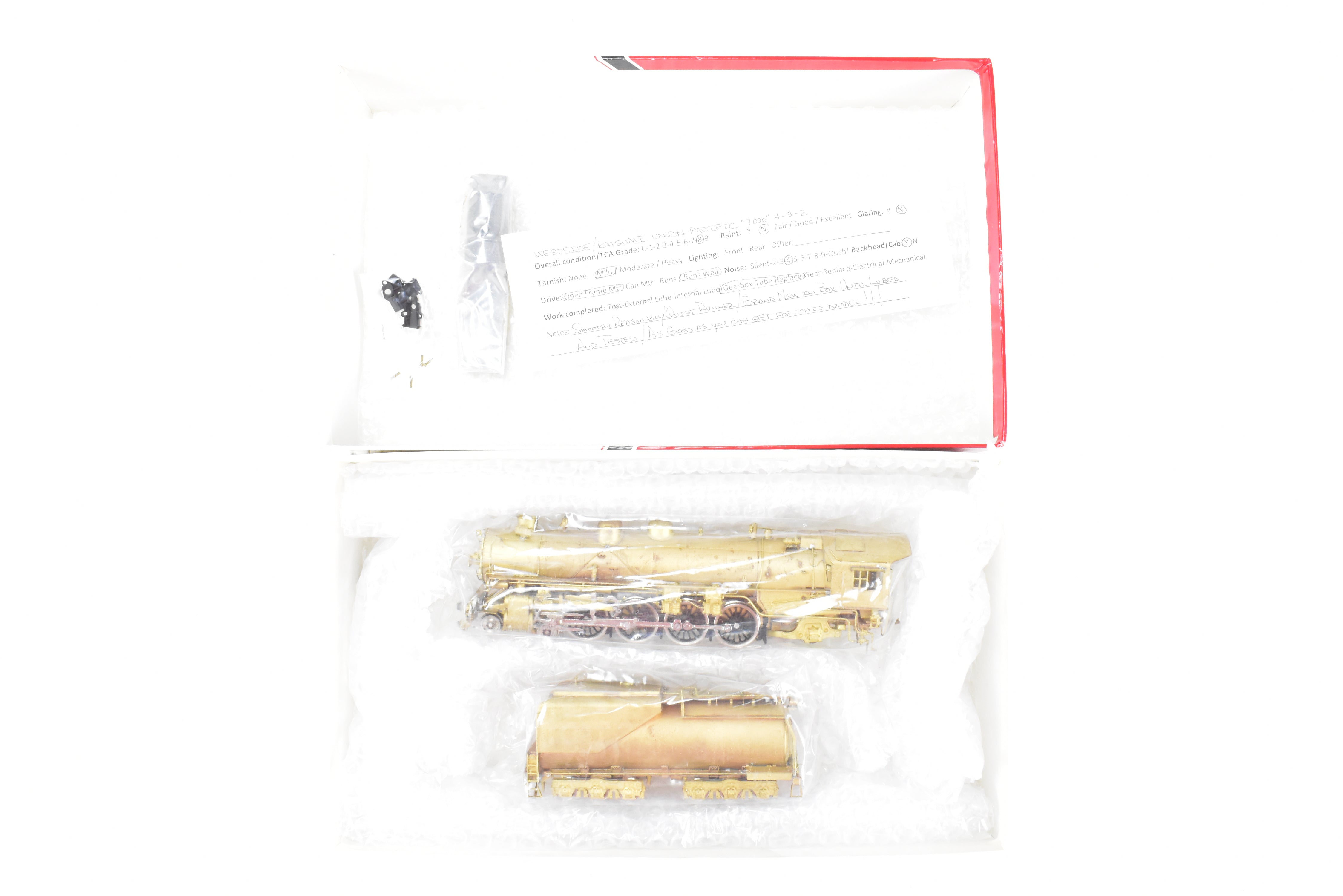 HO Scale Brass Union Pacific Class 7000 4-8-2 Model by Westside