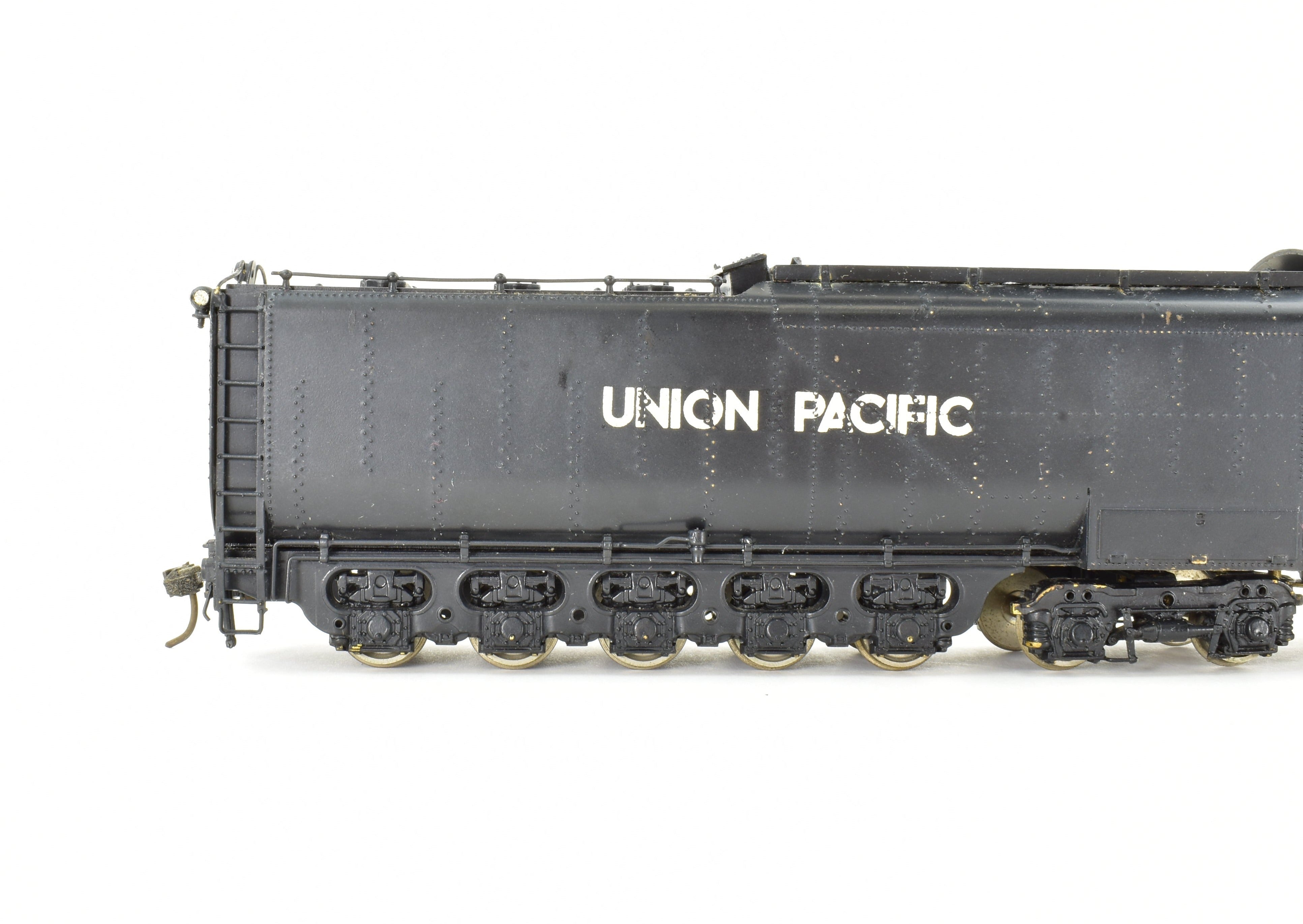 Collectible HO Scale Brass Model Train - PFM Tenshodo Union Pacific 4-8-8-4 Big Boy Crown FP Locomotive No. 4002, Rare Hand-Built Signature Series from 1961