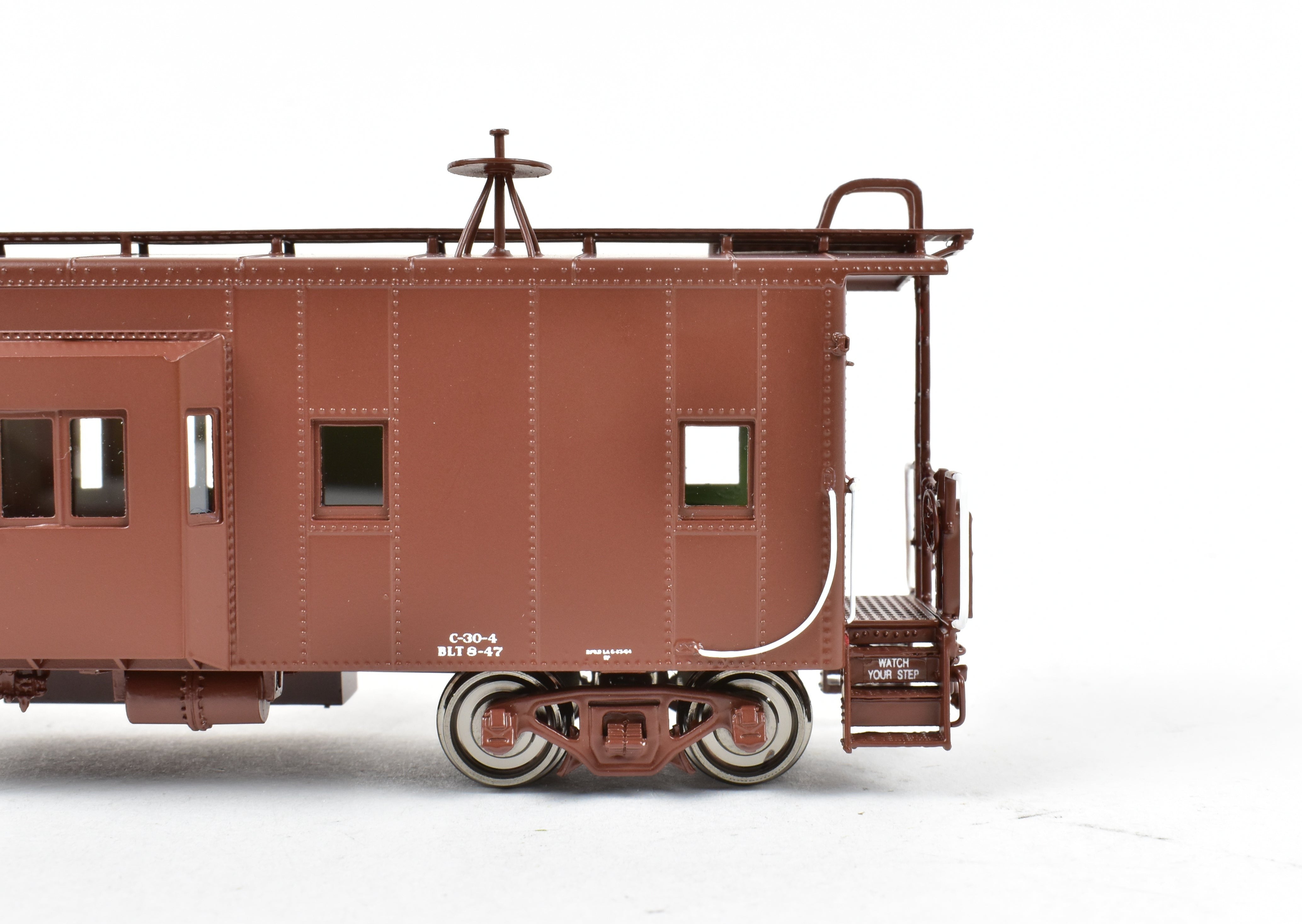 HO Scale Brass Southern Pacific Bay Window Caboose C-30-4 FP No. 1264 by Challenger Imports