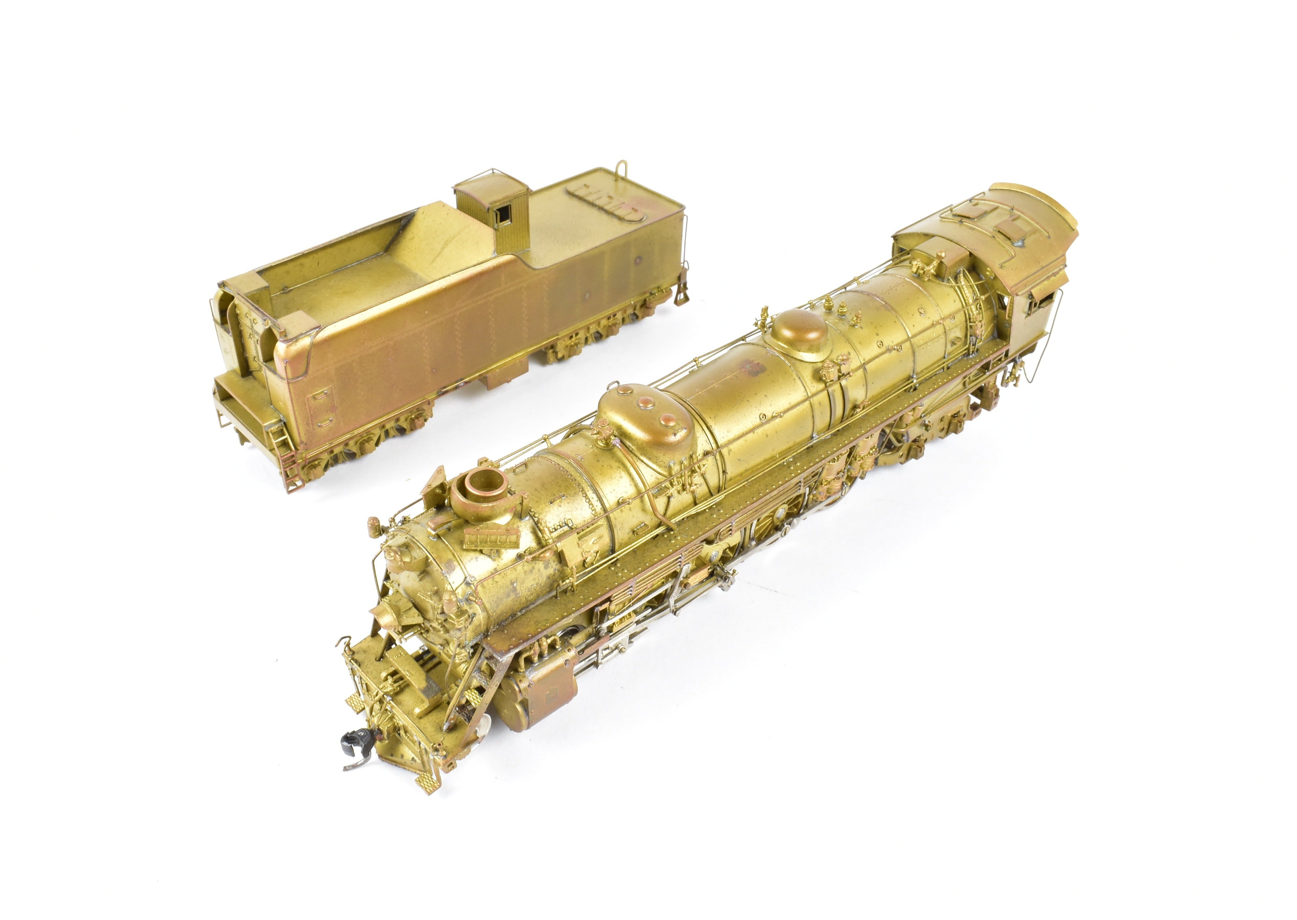 High - Quality HO Scale Brass Key Imports Model of Denver & Rio Grande Western M - 64 4 - 8 - 4 Northern Steam Locomotive