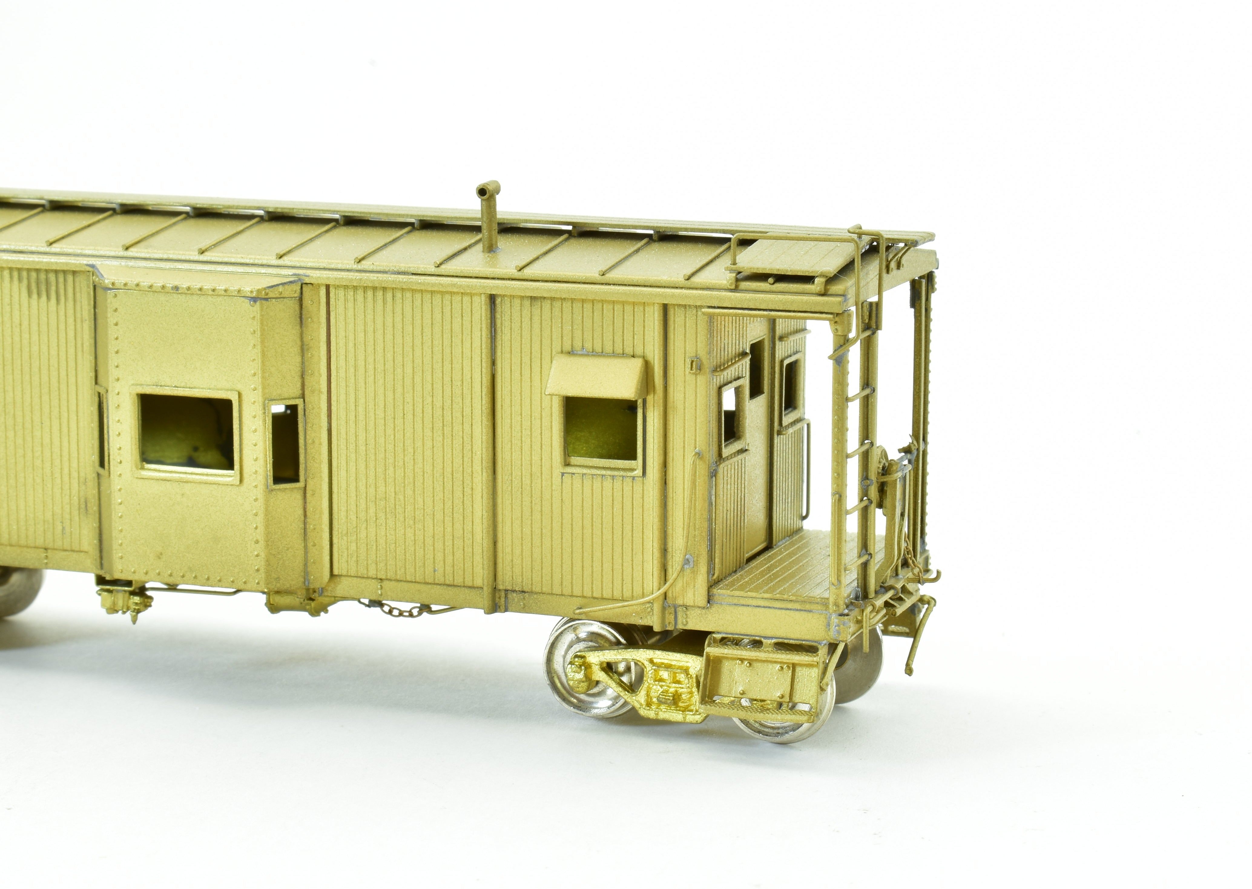 HO Scale Brass Oriental Limited Baltimore & Ohio I-13 Wood Bay Window Caboose Model Train Collectible