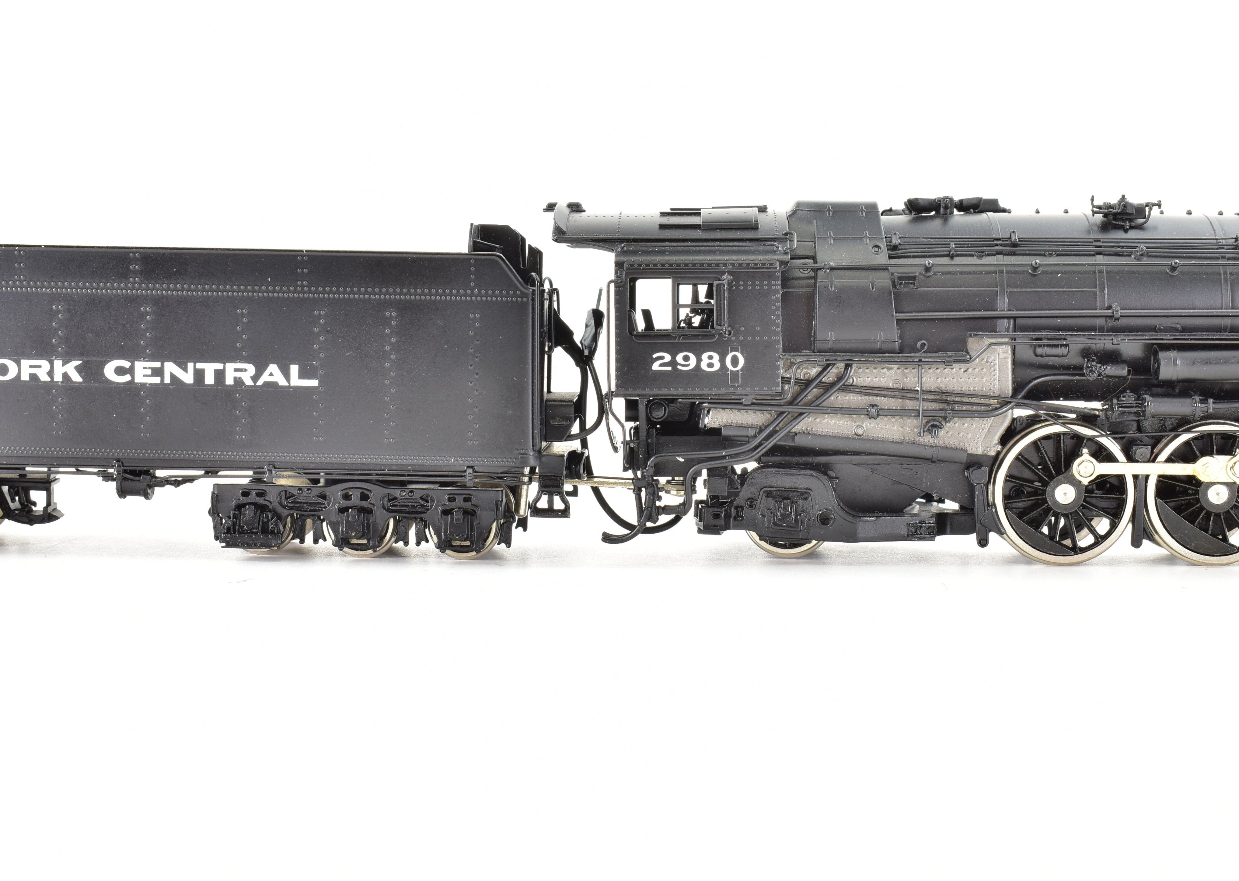1989 HO Brass Key Imports NYC New York Central L-2d 4-8-2 Mohawk #2980
