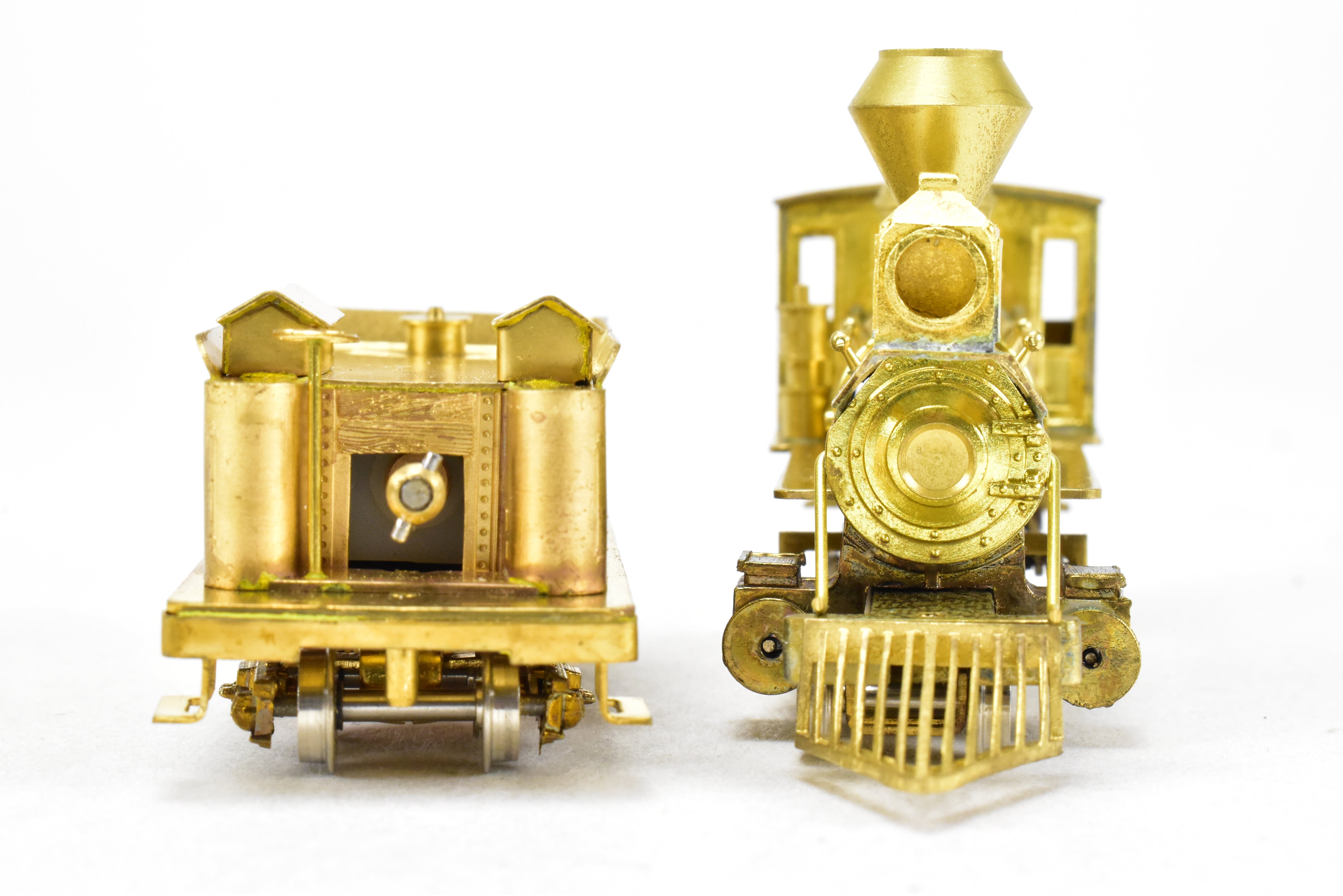 1880s American 4-4-0 HOn3 Brass Model from Far East Distributors, Spartan Series