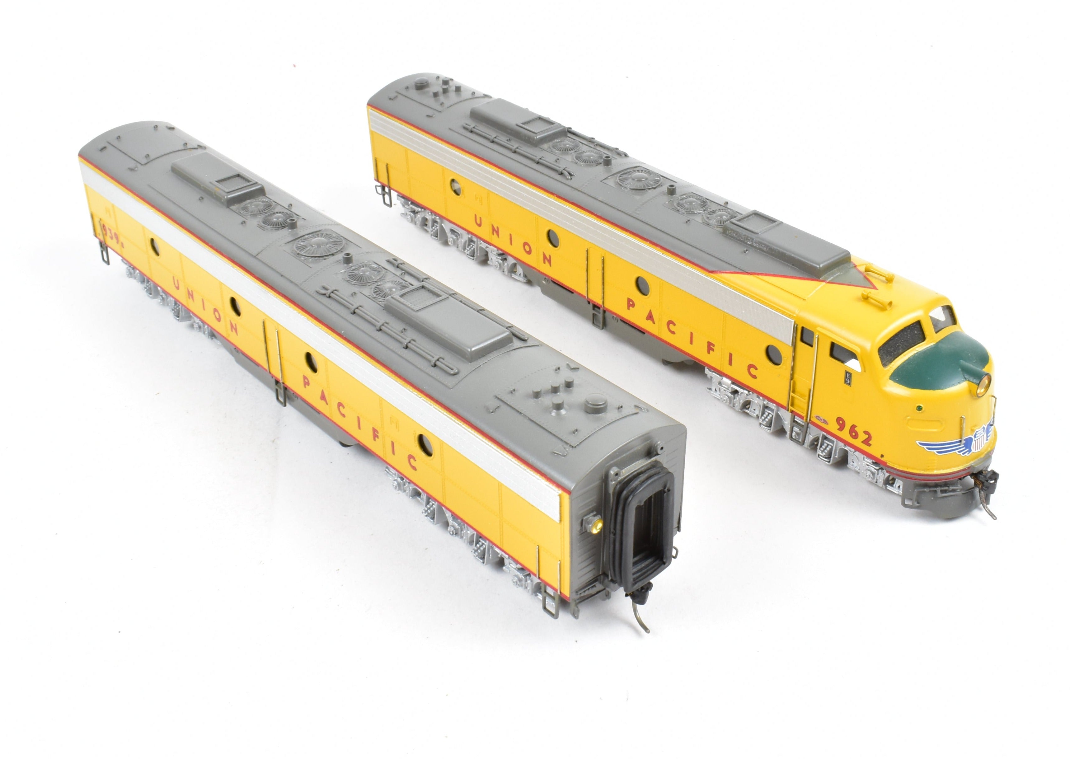 HO Scale Brass UP - Union Pacific E9 A/B Set Professionally Painted & Detailed