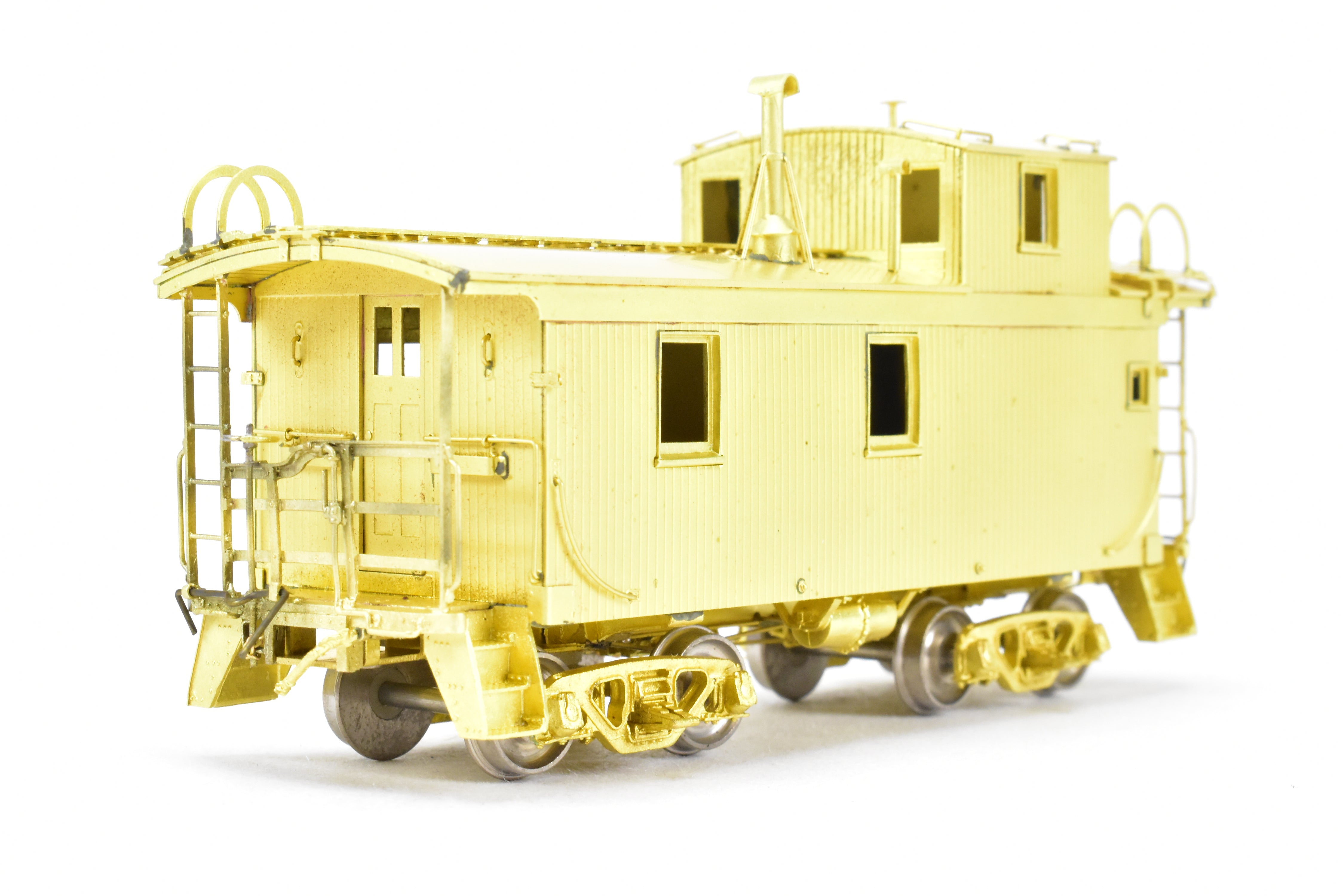 HO Scale Brass Model W&R Enterprises Northern Pacific 24-Foot Wood Caboose #1700 Series from the Steam Era