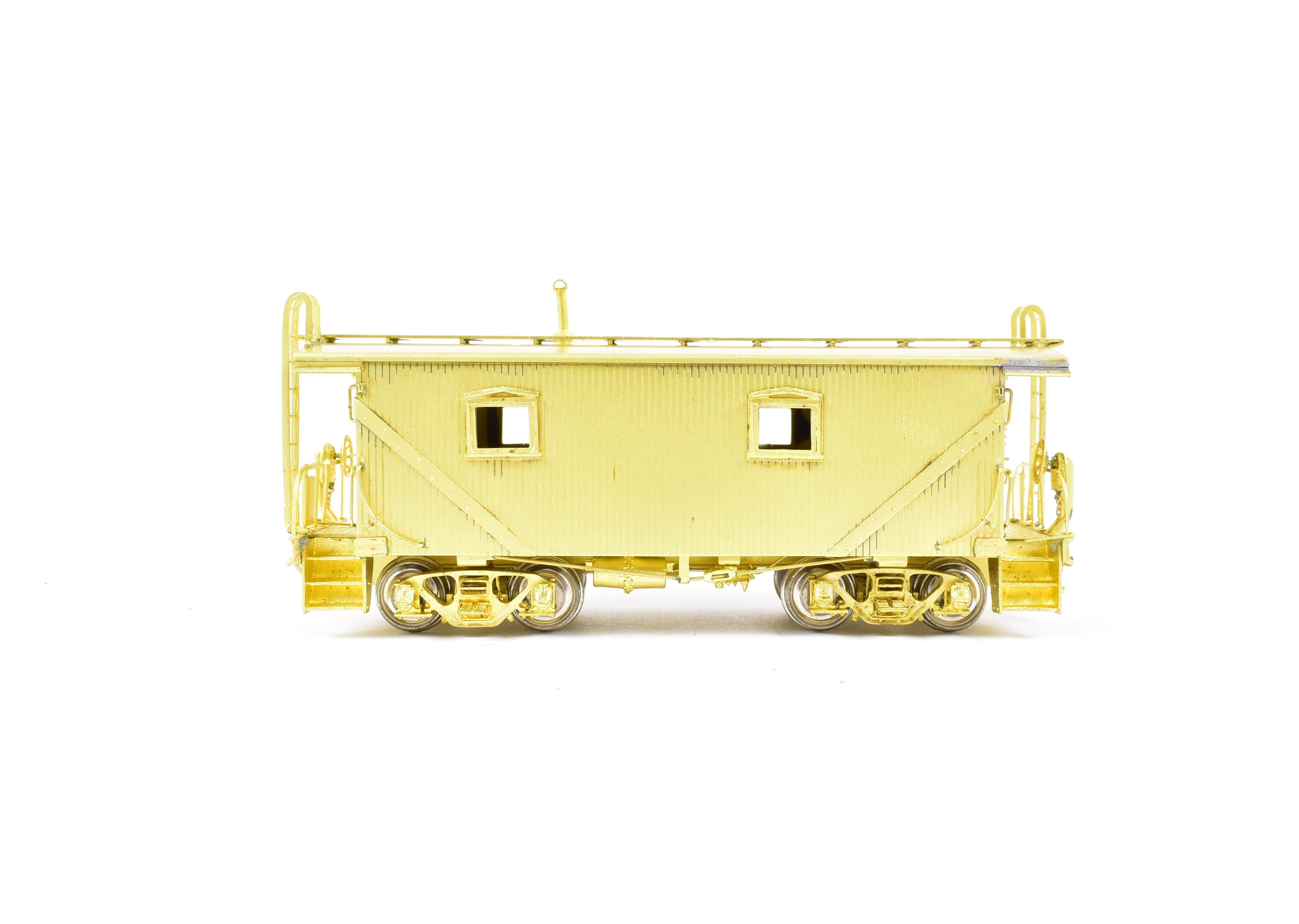 HO Scale Brass OMI - Overland Models, Inc. Delaware & Hudson (D&H) Wood Sheath Transfer Caboose without Cupola Model Train