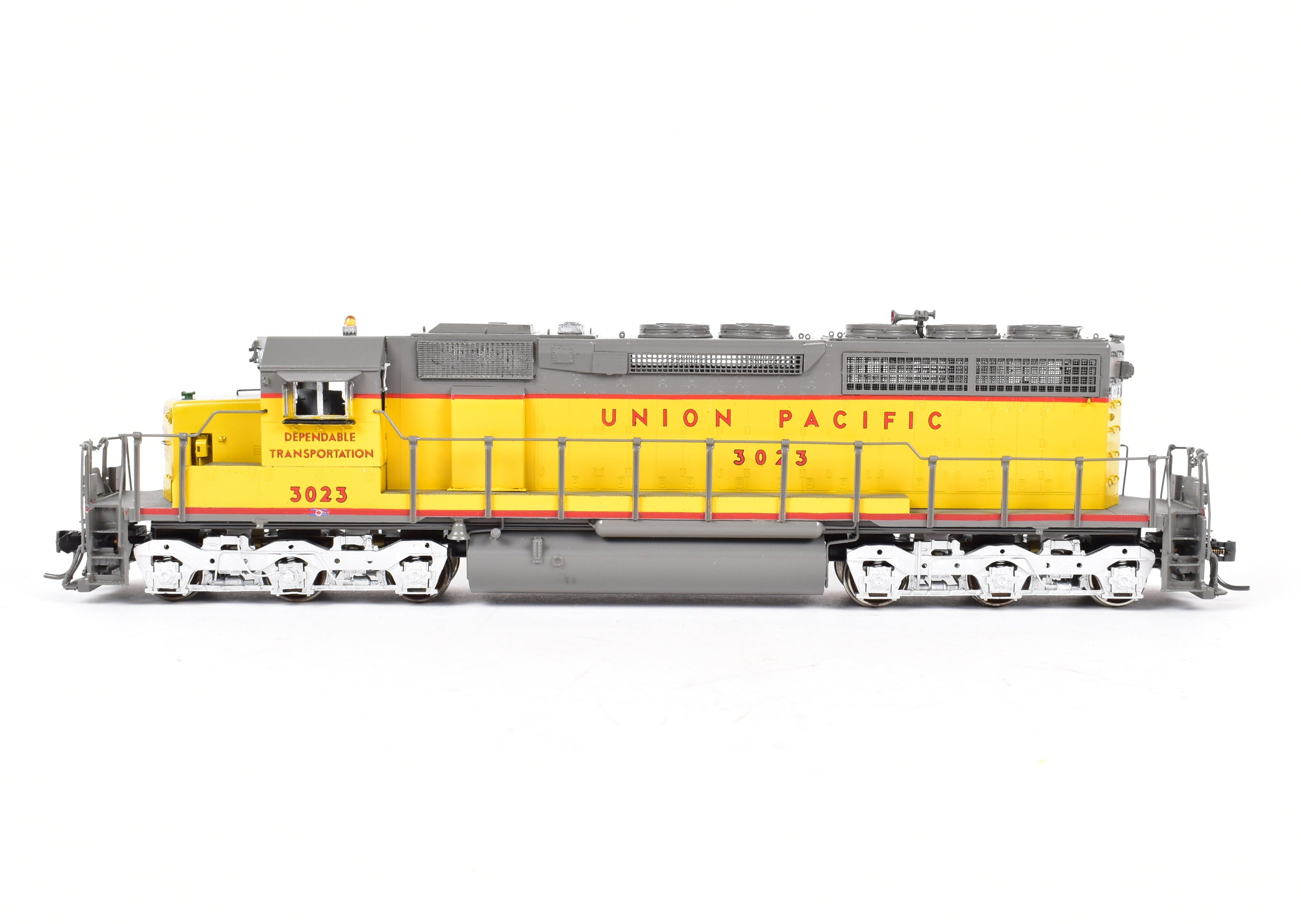 HO Scale Brass UP Union Pacific EMD SD40 Low Hood Custom Painted #3004 by Overland Models