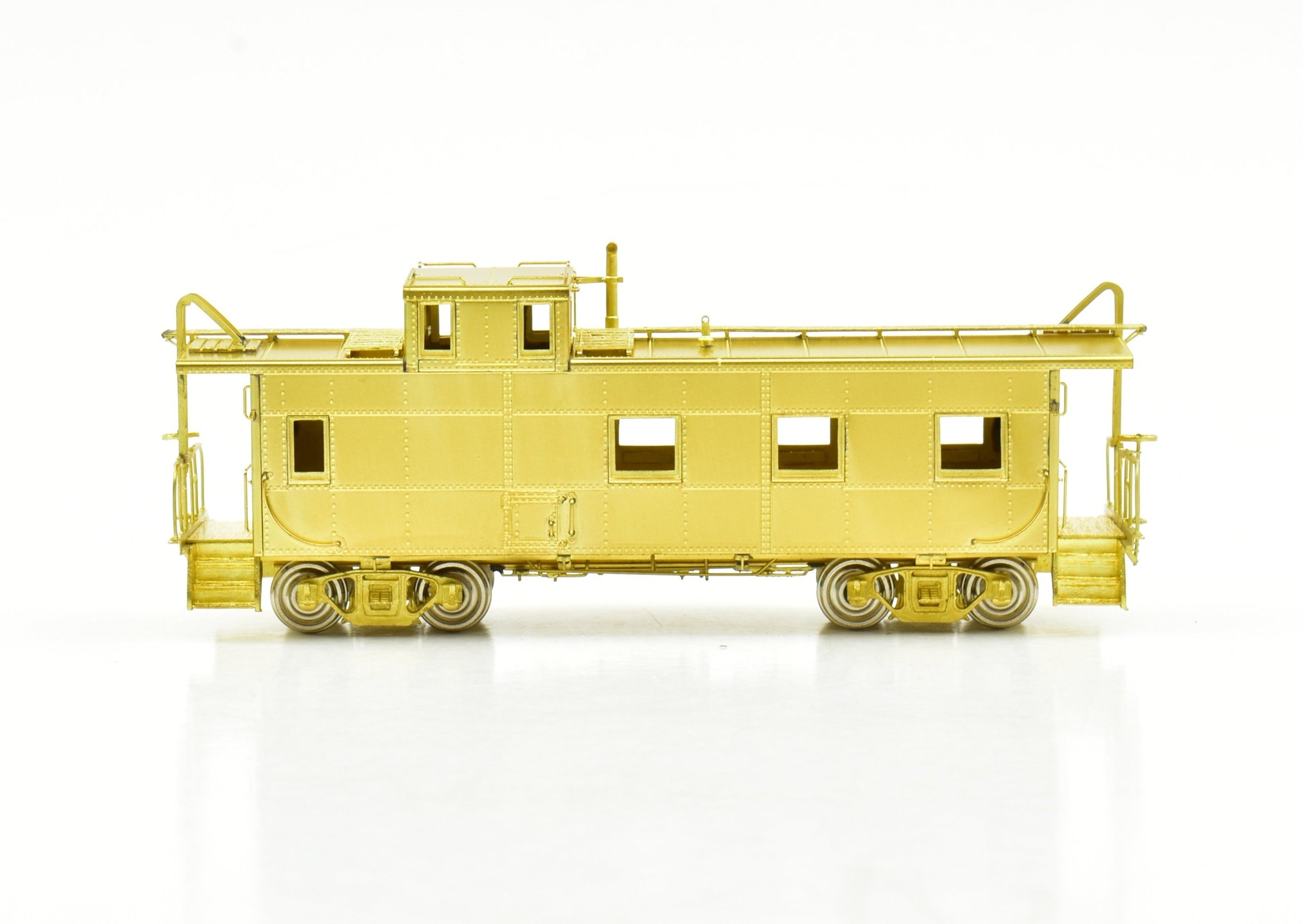 HO Brass MILW - Milwaukee Road Steel Cupola Caboose by OMI with K Brakes