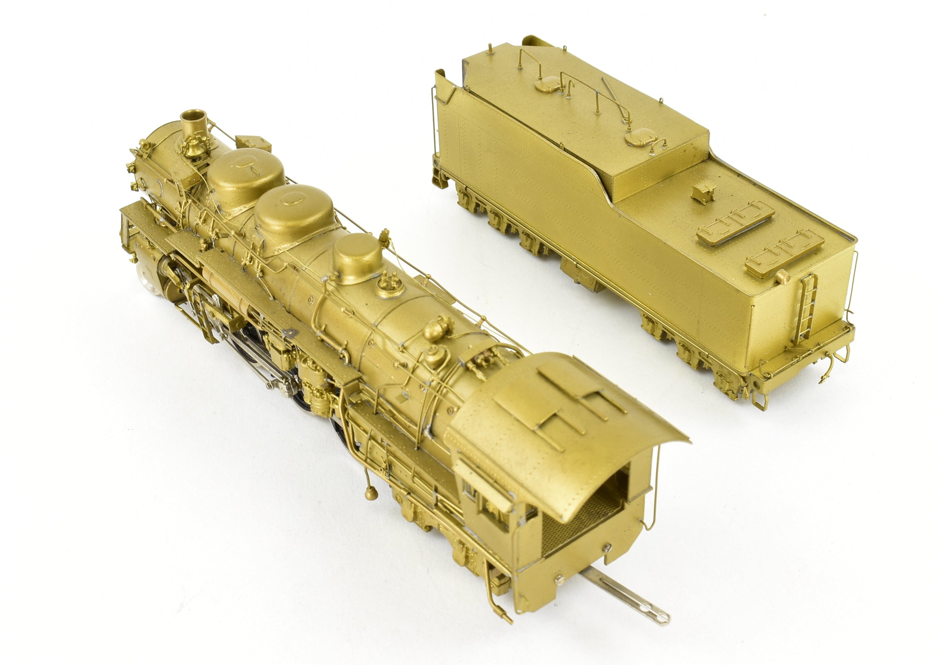 High - Quality HO Scale Brass Key Imports ATSF - Santa Fe 3450 Class 4 - 6 - 4 Modernized Model Train