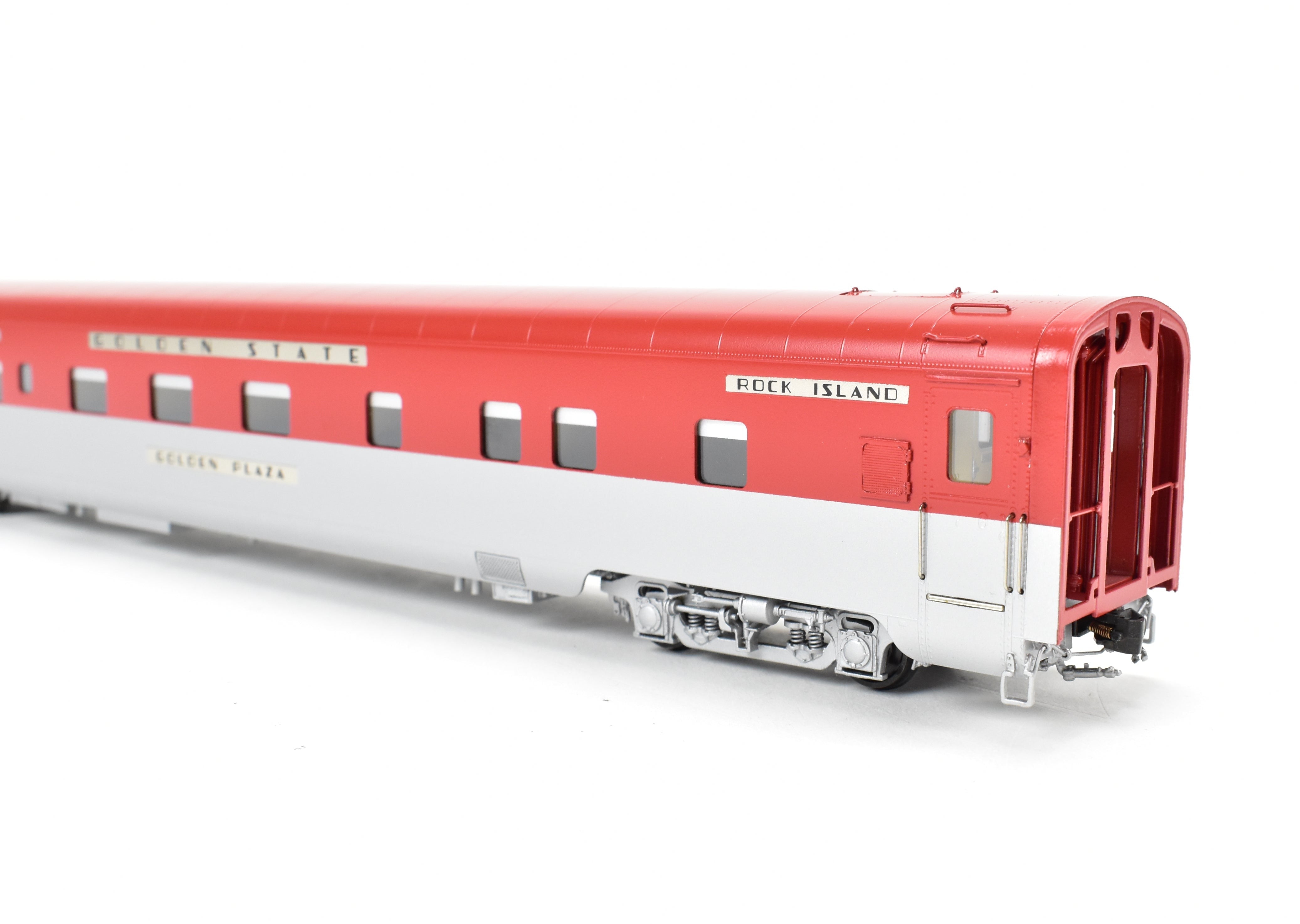 HO Scale Brass Challenger Imports CRI&P/SP 10-Car Passenger Train Set Factory Painted - Incomplete, Rock Island and Southern Pacific Golden State Edition