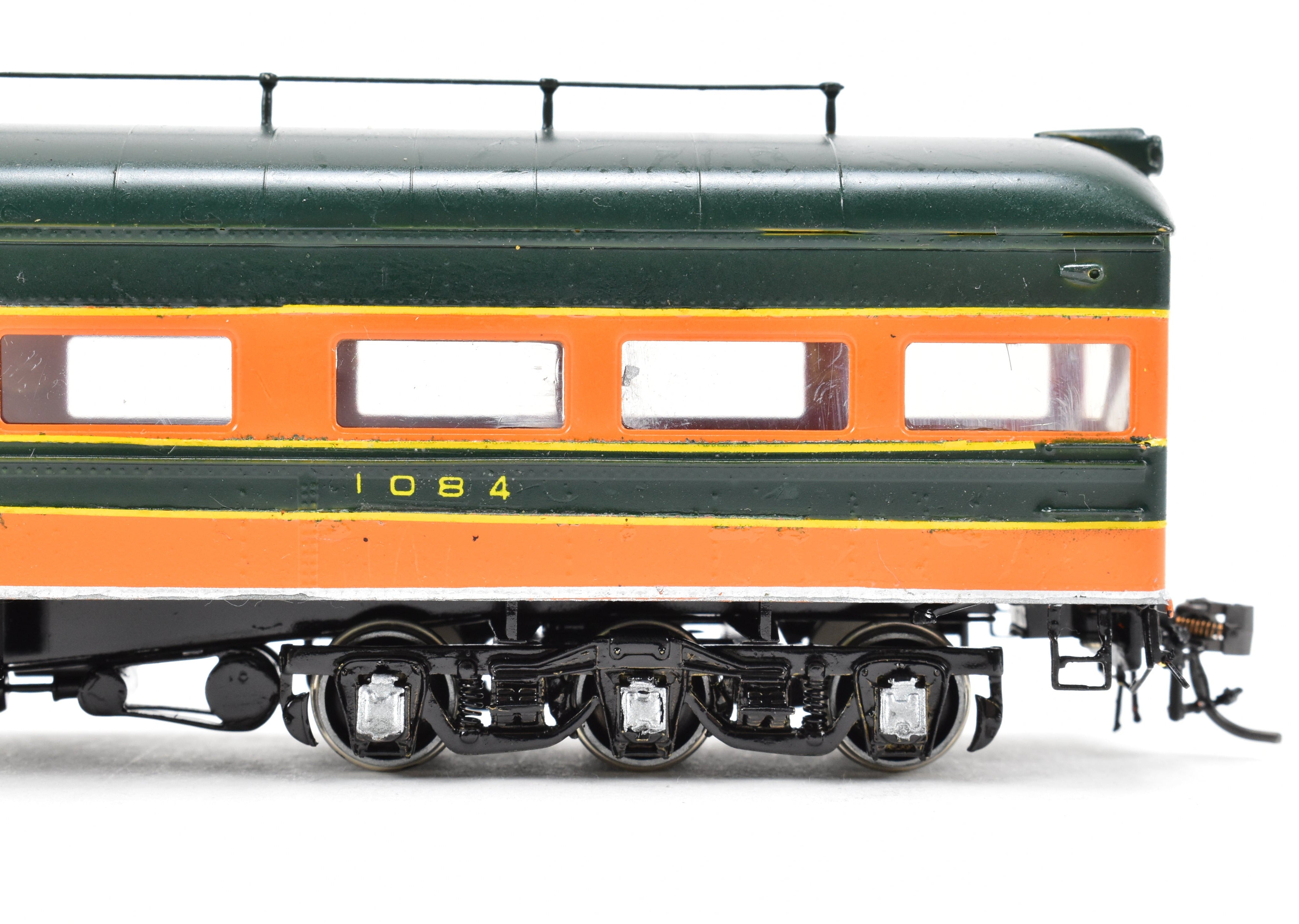 HO Brass Oriental Limited GN - Great Northern Twin Ports Buffet-Parlor-Observation Car, Empire Builder Scheme