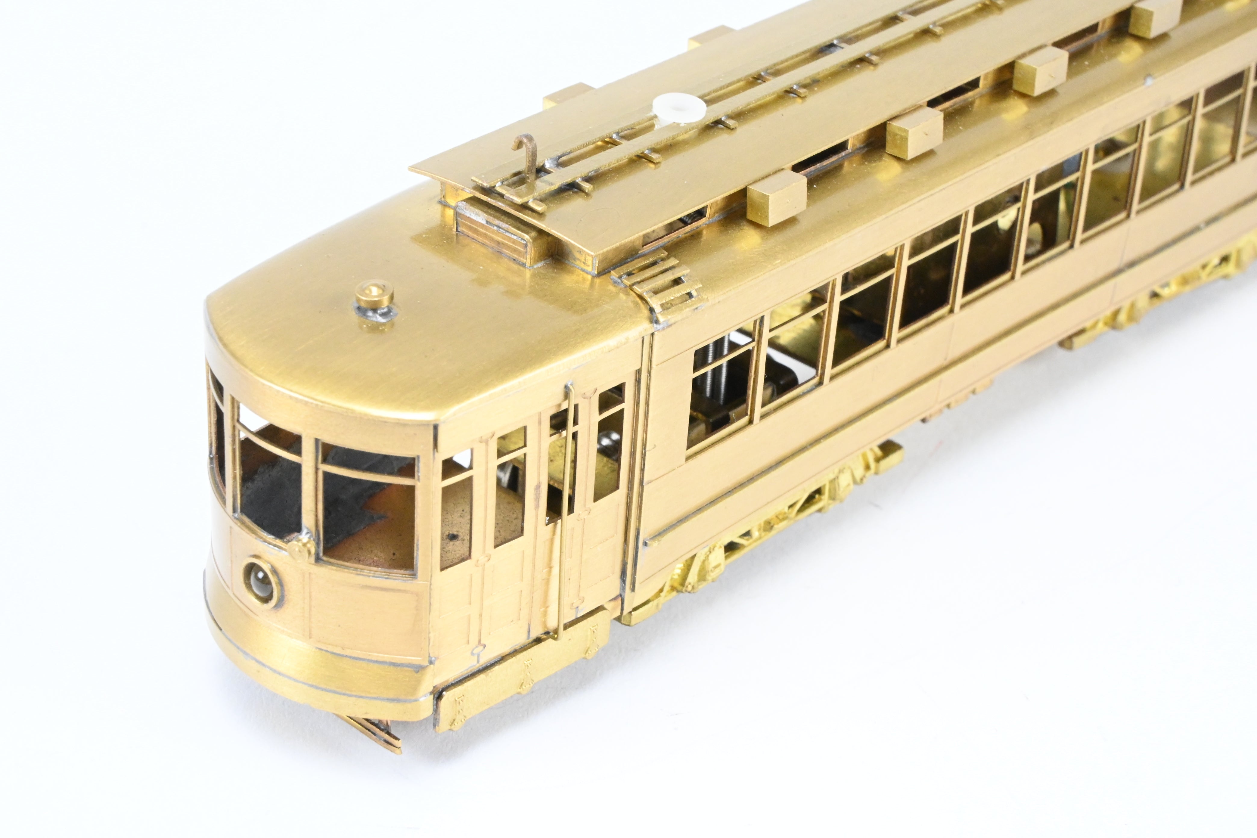 High - Quality HO Scale Brass Chicago Surface Lines Pullman Car Model - Fairfield Models 343 CSL