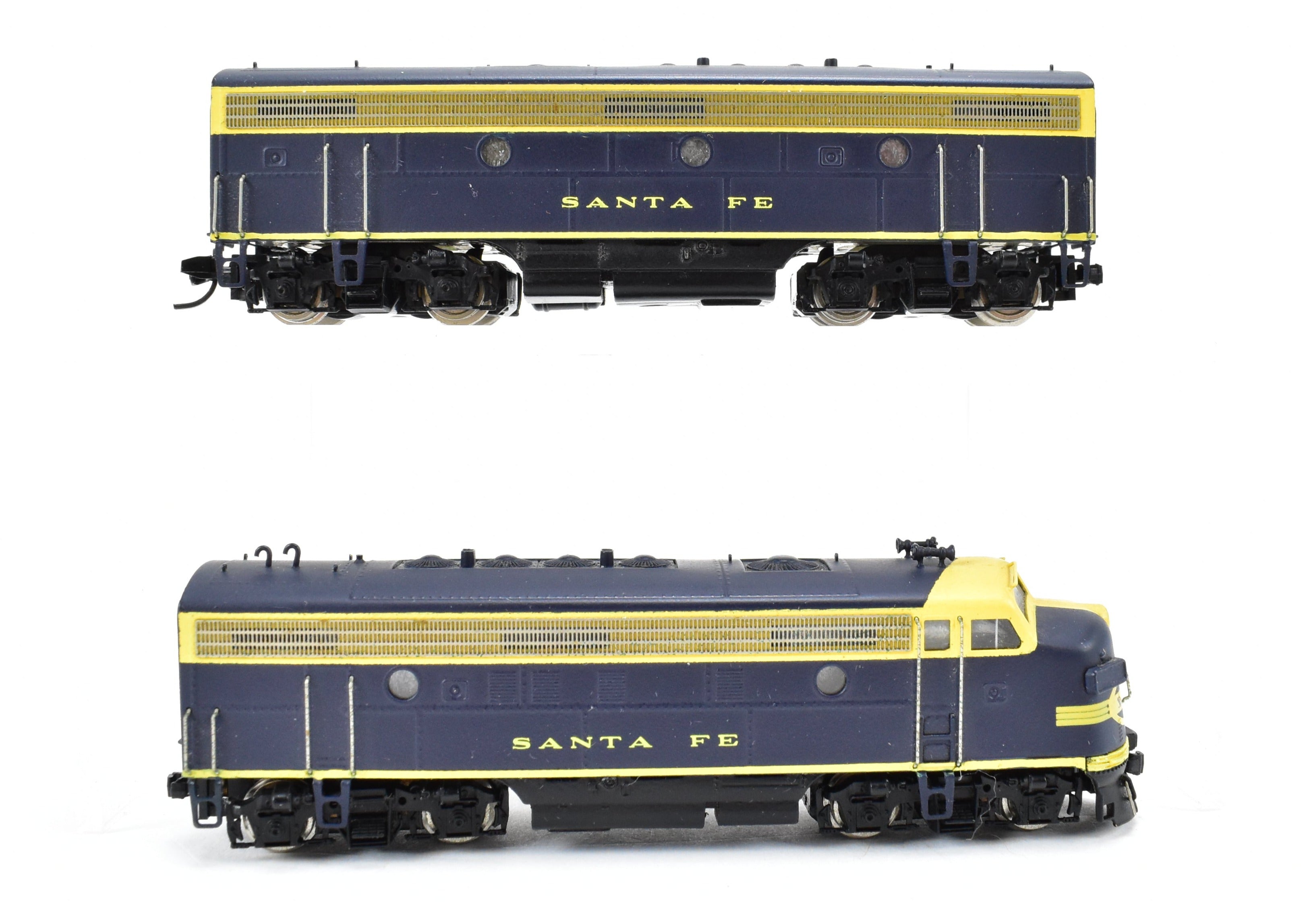 AT&SF Santa Fe EMD F - 7 A/B Set in FP Blue and Yellow by Brass Key Imports