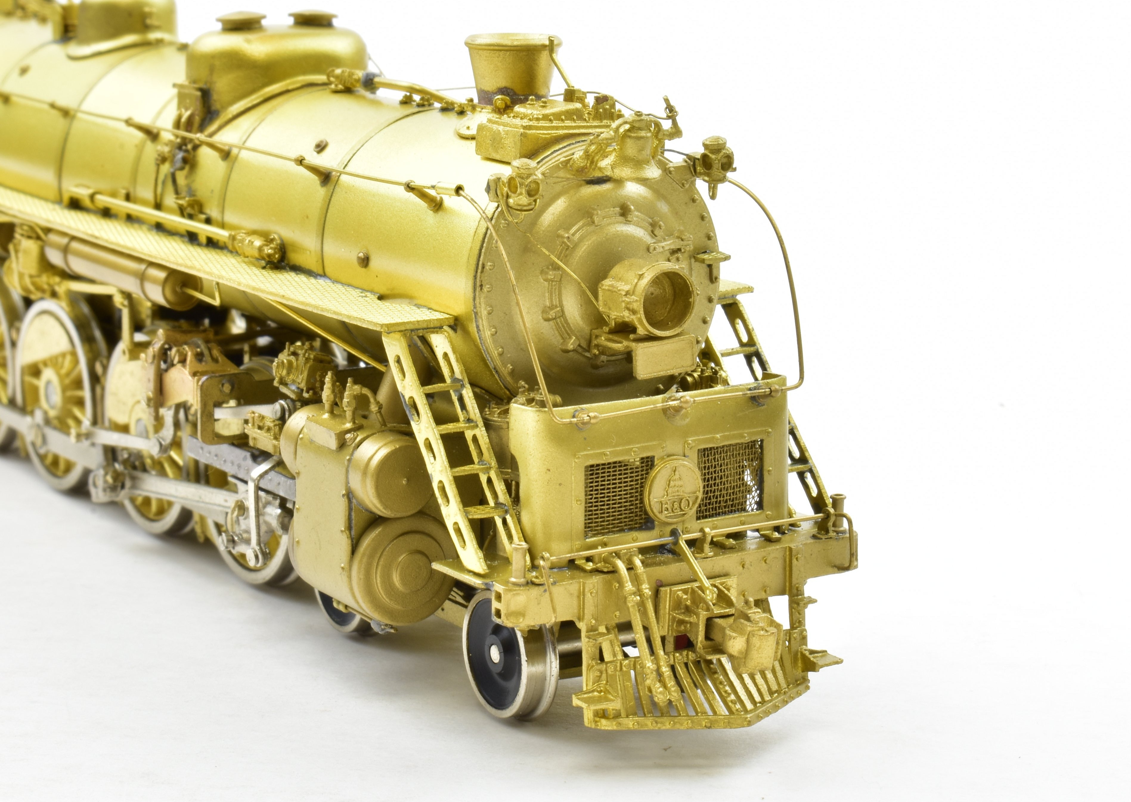 HO Scale Brass Model Train - Westside Model Co. B&O - Baltimore & Ohio T-3t 4-8-2 Steam Locomotive