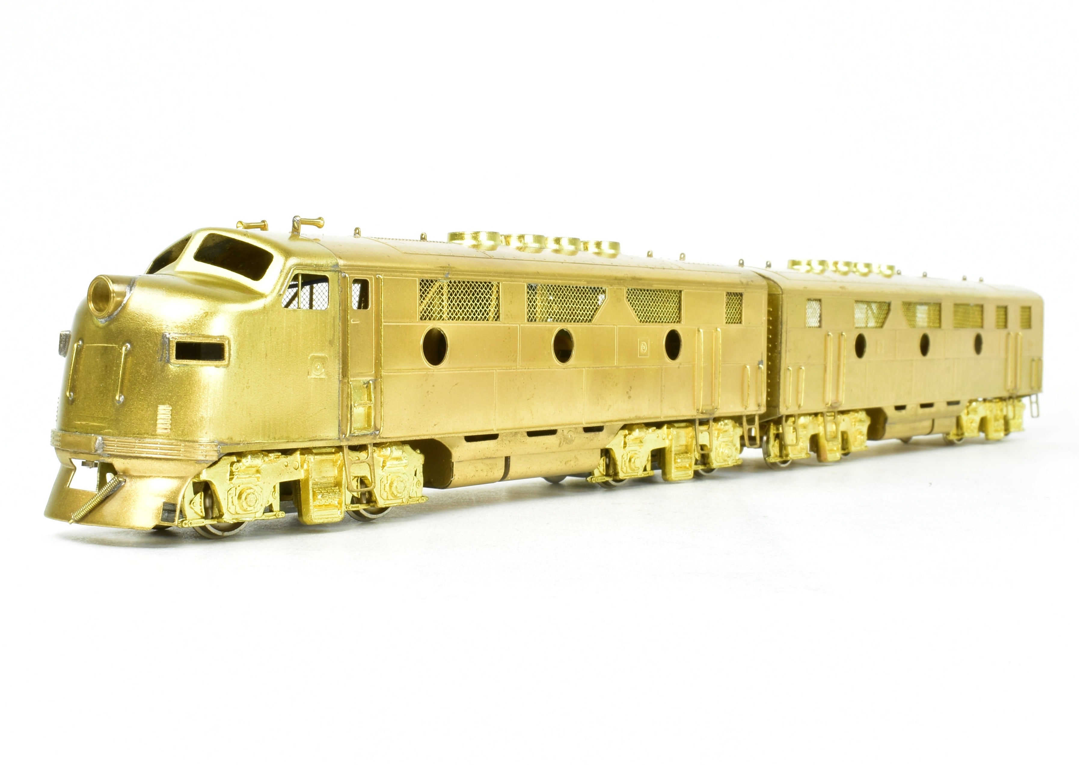 HO Scale Brass Hallmark EMD F3 A/B Set - Powered A & Unpowered B for Various Roads
