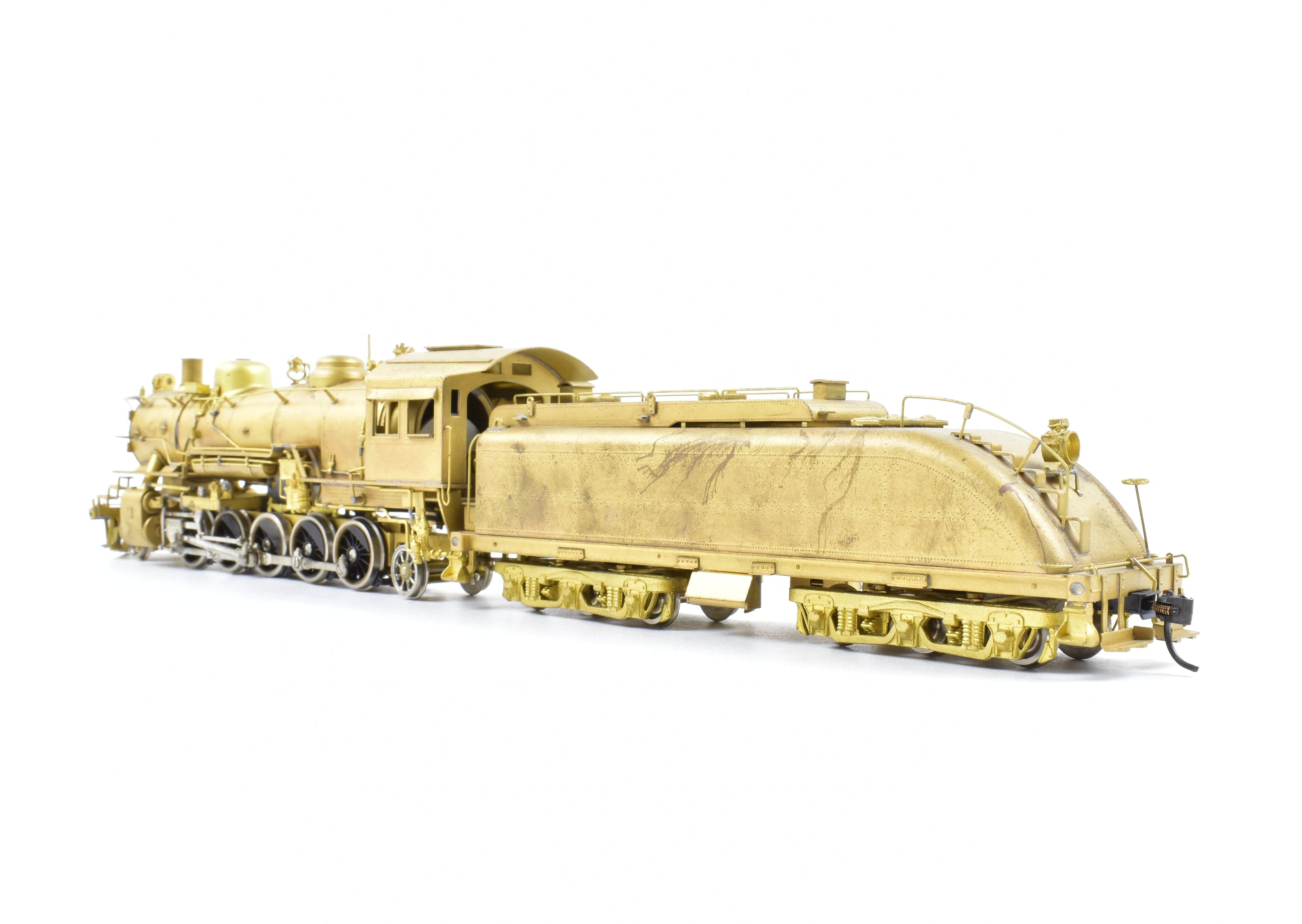 1979 HO Brass Westside Model Co. ATSF - Santa Fe 1600 2 - 10 - 2 Model with Spare Parts