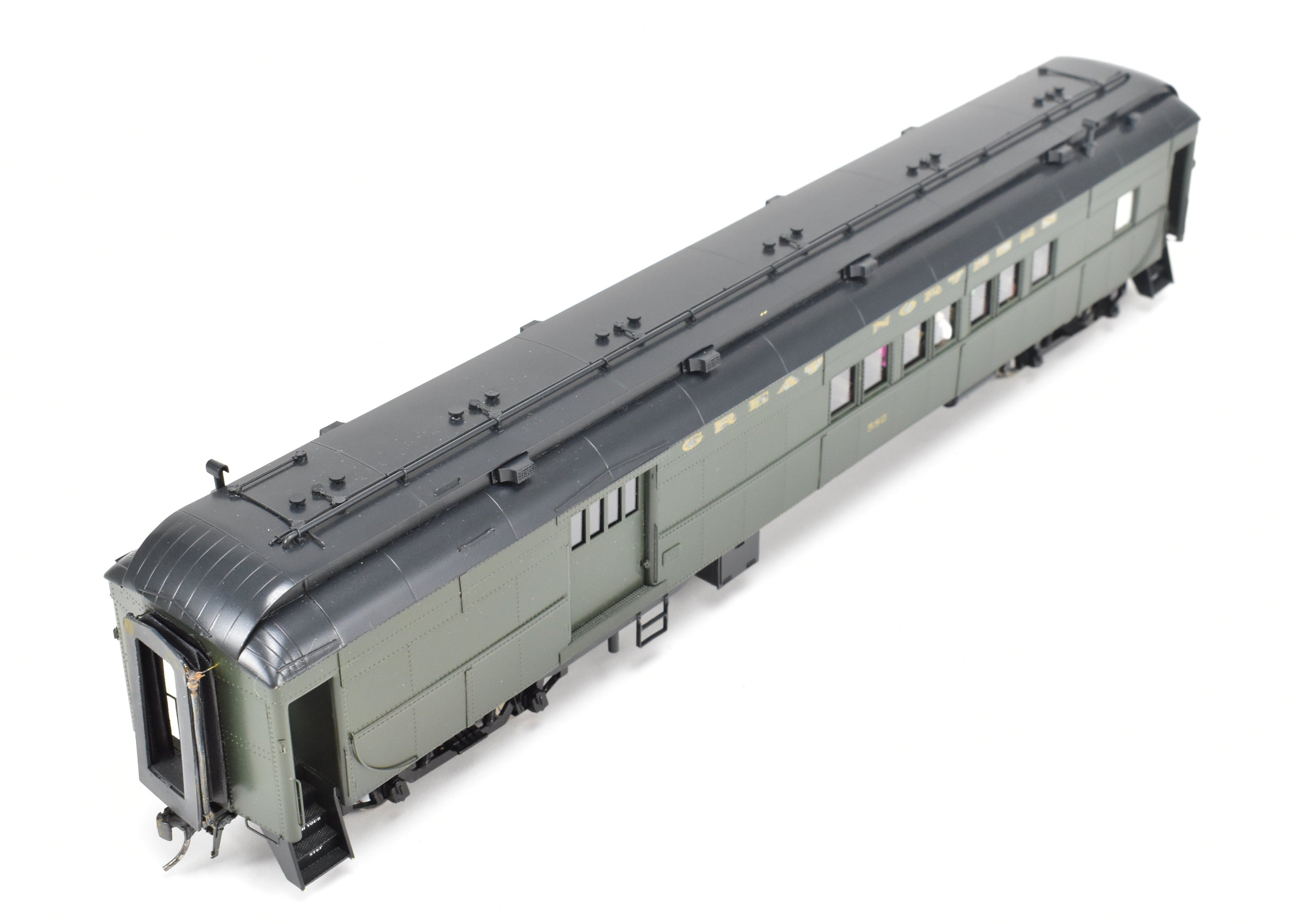 O Scale 1:48th Oriental Limited Great Northern H.W Combine/Caboose Model - Brass, Custom - Finished, Numbered 582
