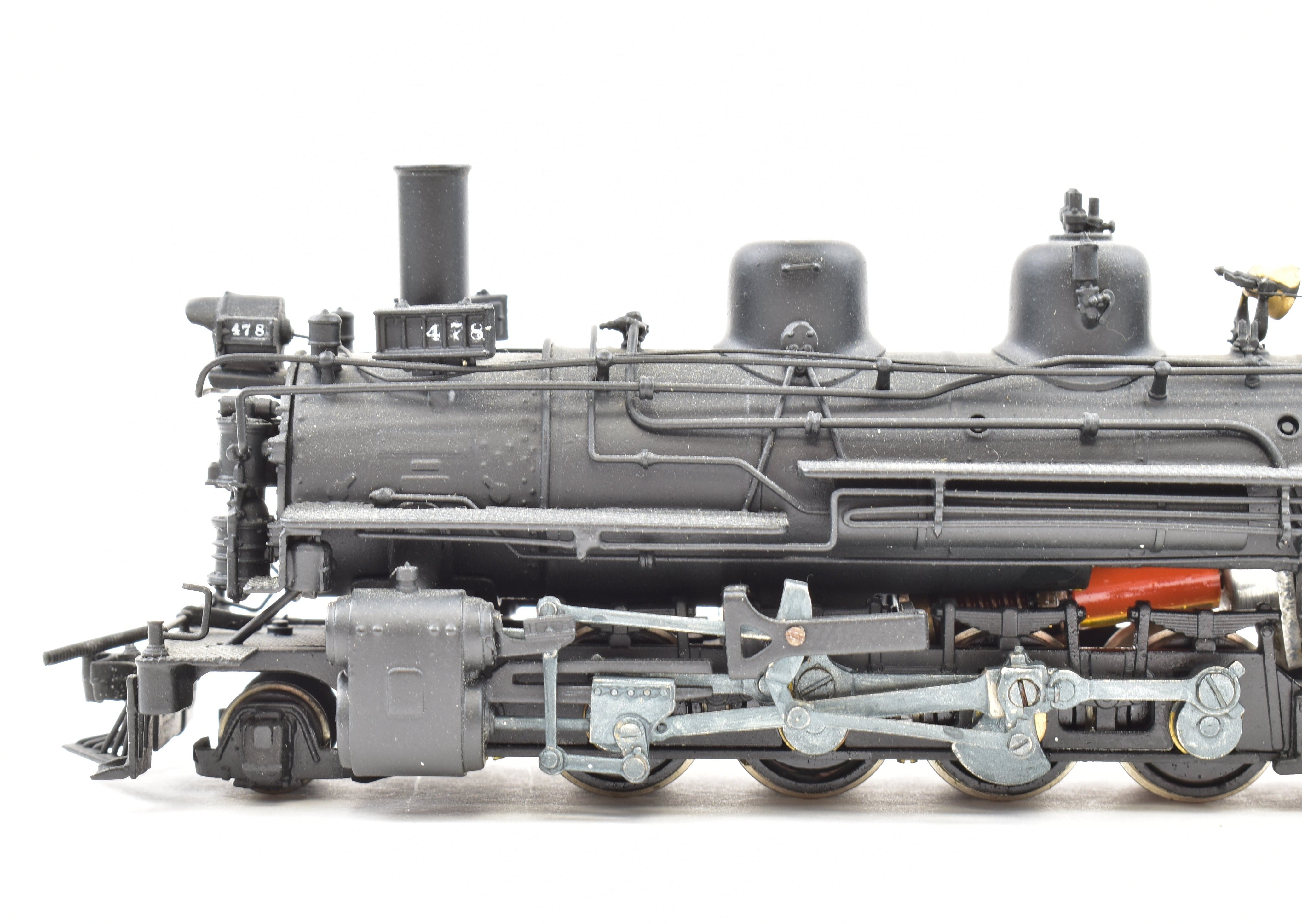 HOn3 Brass PFM - United D&RGW Denver & Rio Grande Western K - 28 2 - 8 - 2 Custom - Painted Locomotive #478