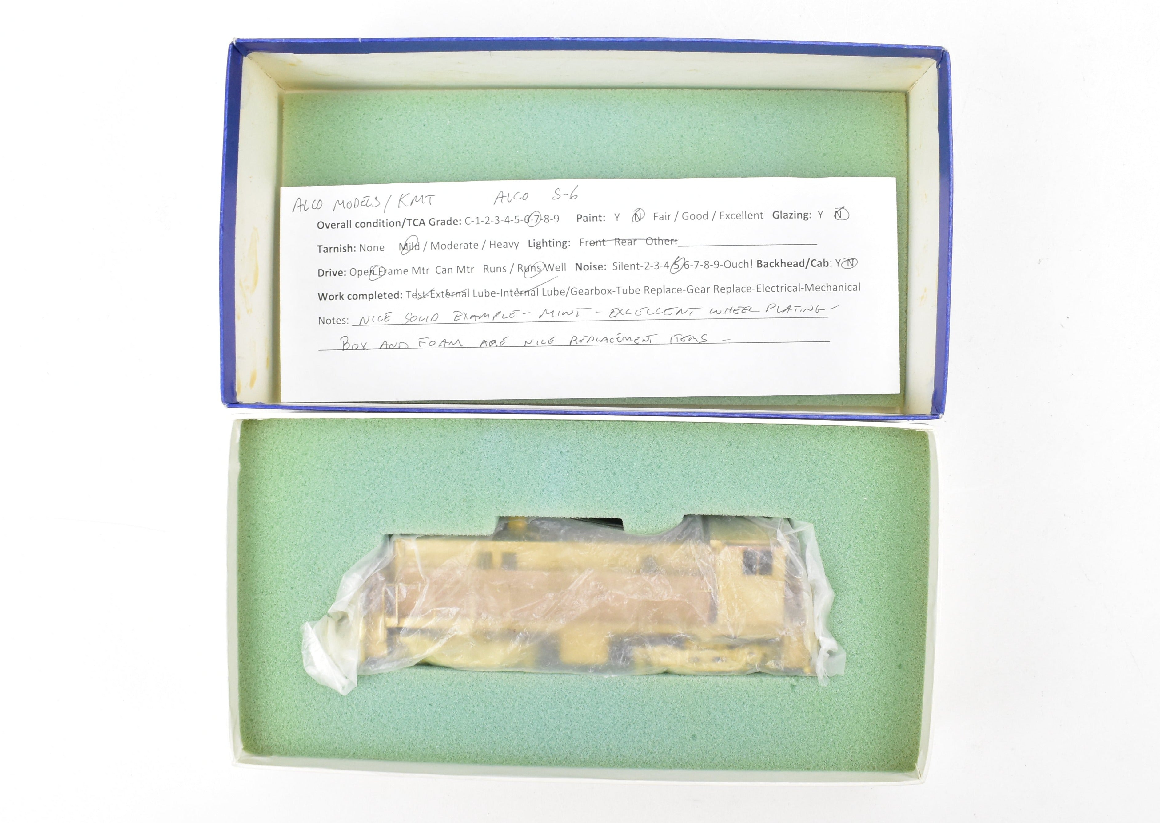 HO Scale Brass ALCO Model Train Switcher - Various Railroads, Including Southern Pacific ALCO S - 5/6 Switcher