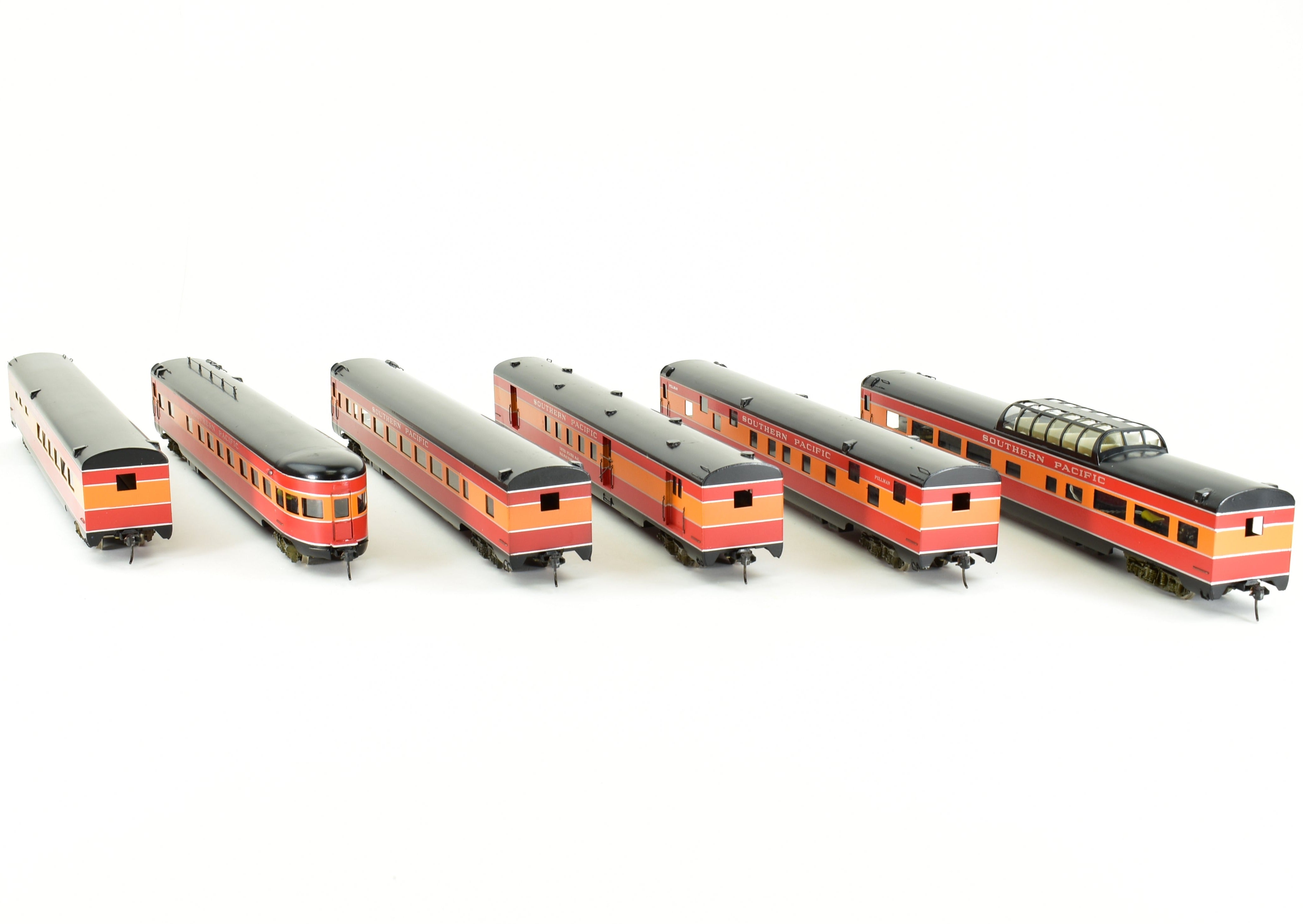 HO Scale Brass Balboa SP - Southern Pacific Daylight Factory-Painted 6-Car Passenger Set