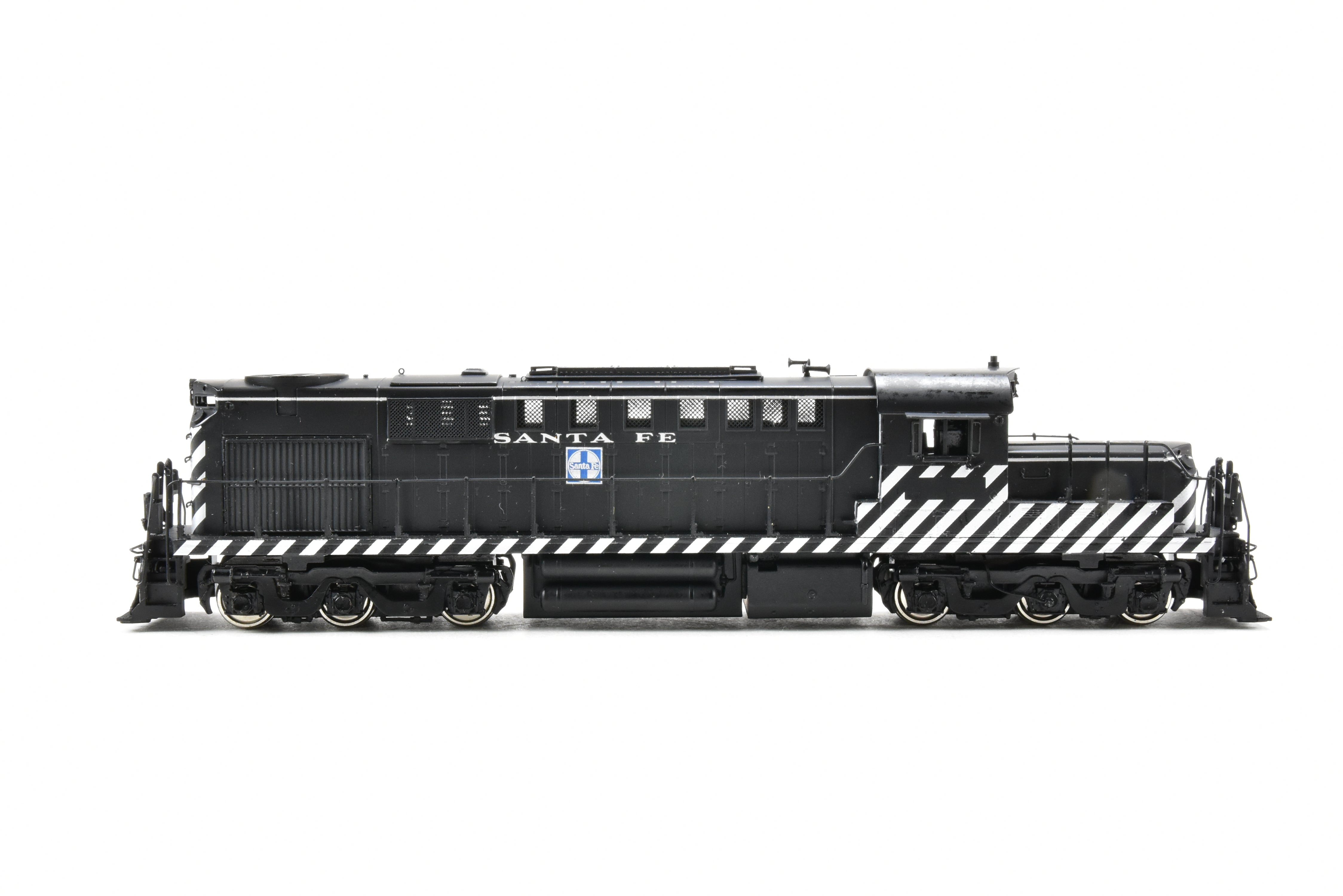 HO Scale Brass Model Train Imported by Brass Key Imports - ATSF Santa Fe RSD - 15 (DL - 600B) Low - Hood Custom Series #69 Factory - Painted But Un - Numbered Model