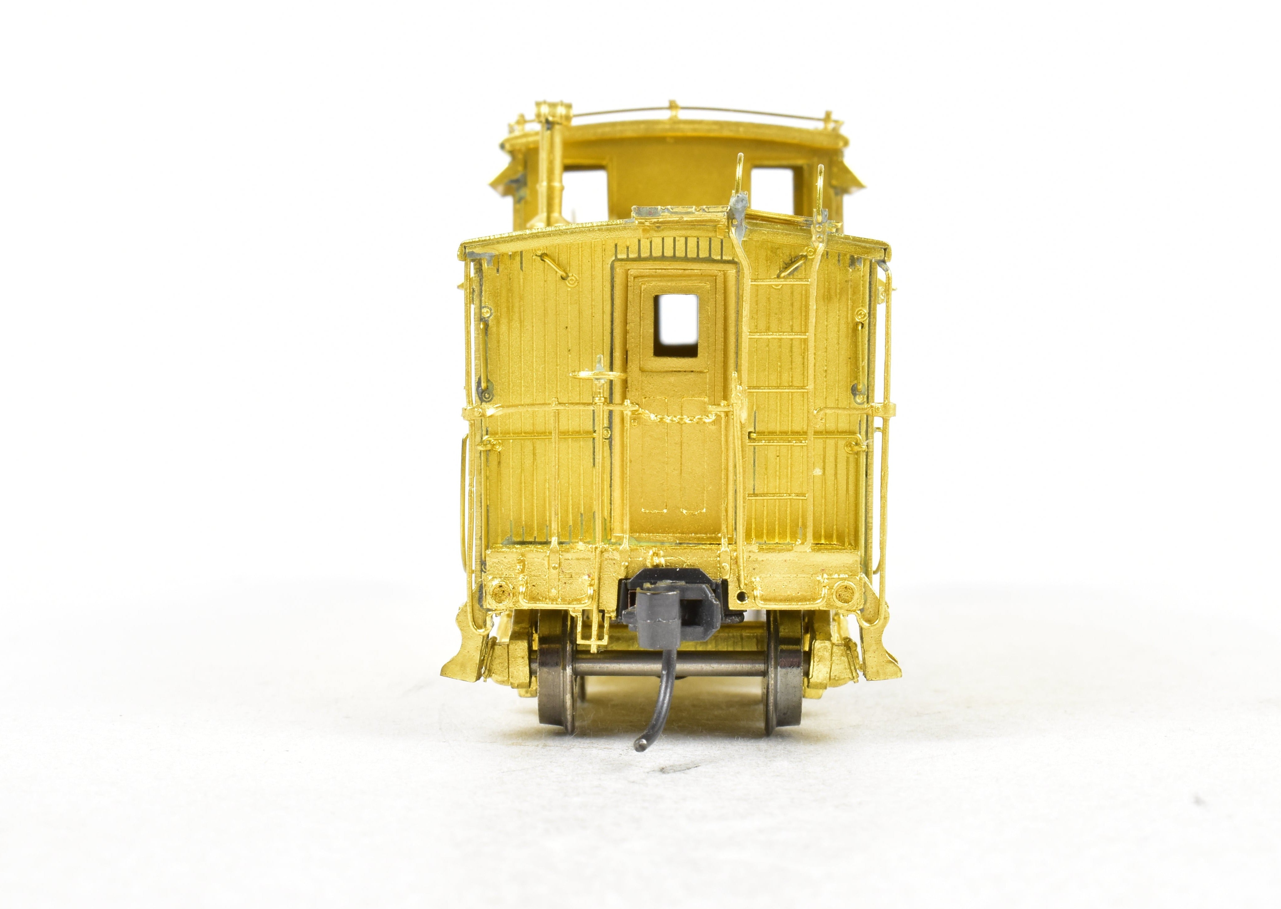 HO Scale Brass OMI C&O Wood Caboose by Overland Models, Inc.