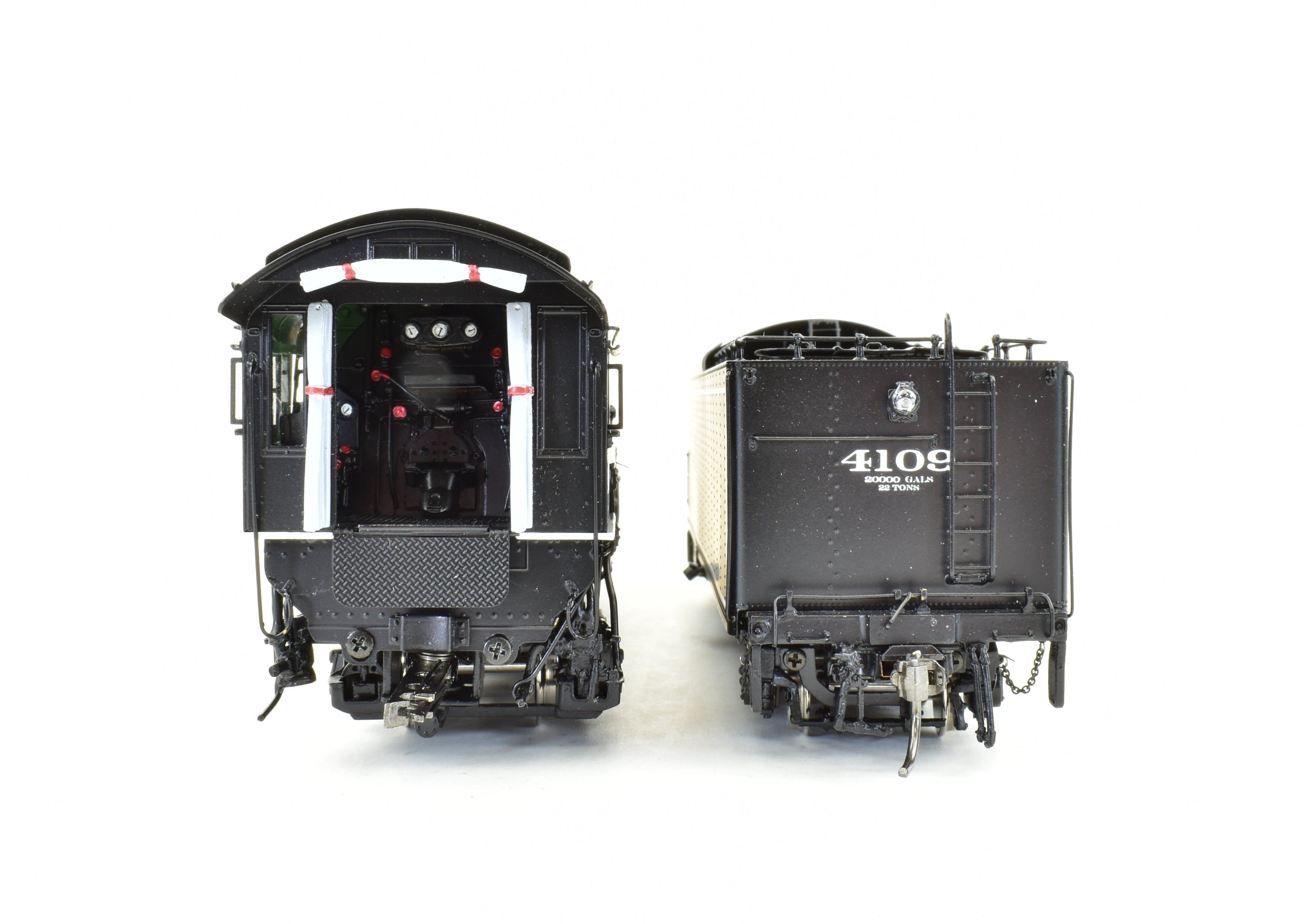 HO Scale Brass Precision Steam Locomotive - Precision Scale Co. B&M - Boston & Maine R - 1b 4 - 8 - 2 FP Model