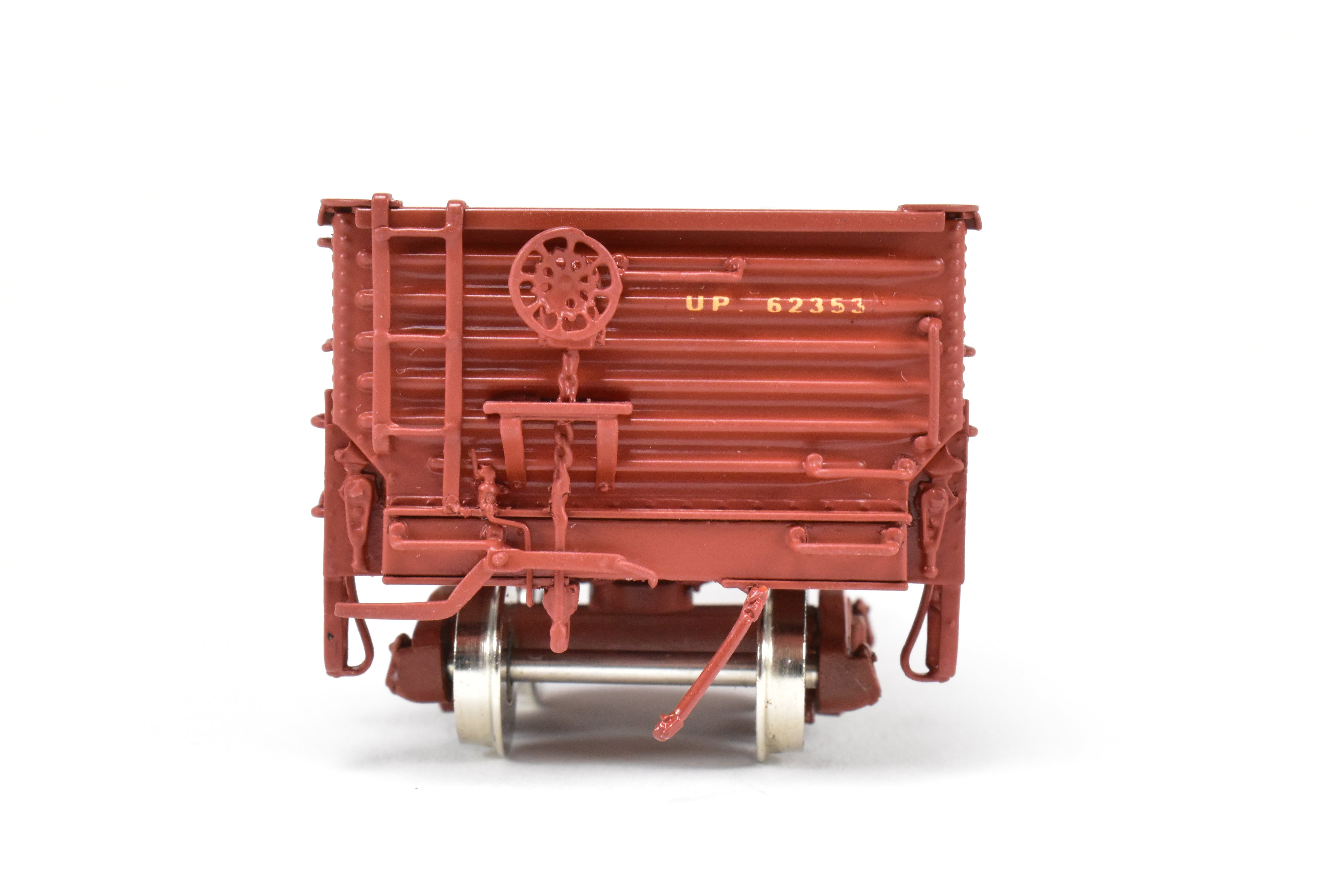 HO Scale Brass CIL - Challenger Imports Union Pacific Class G50 - 7 Drop Bottom Gondola Model, Version 2 with Riveted Side Sheets, Factory - Painted and Numbered FP #62353