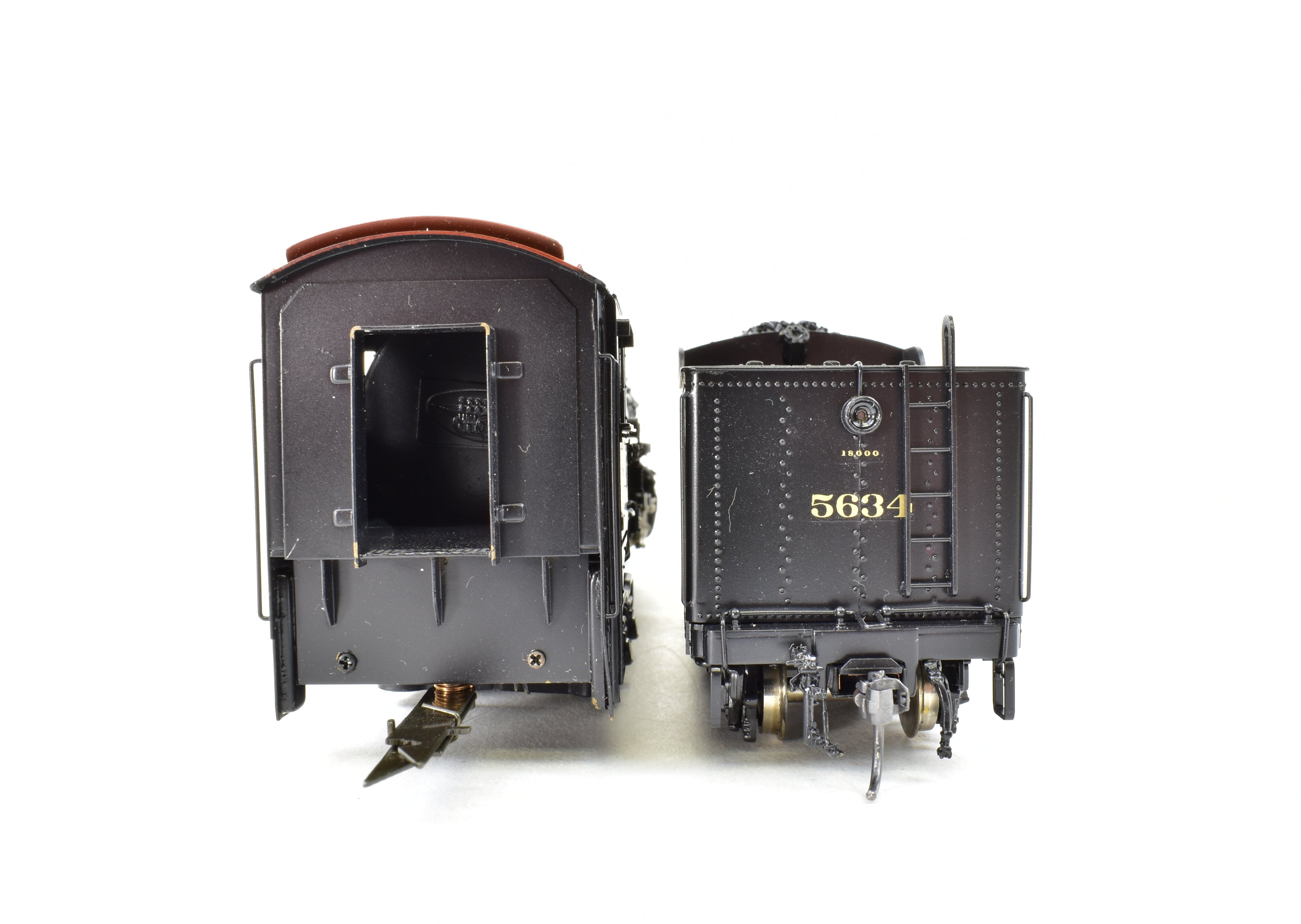 HO Scale Brass Pacific Fast Mail Model - Toby CB&Q Burlington Route 4-8-4 Class O-5a Crown Model Professionally Painted No. 5634